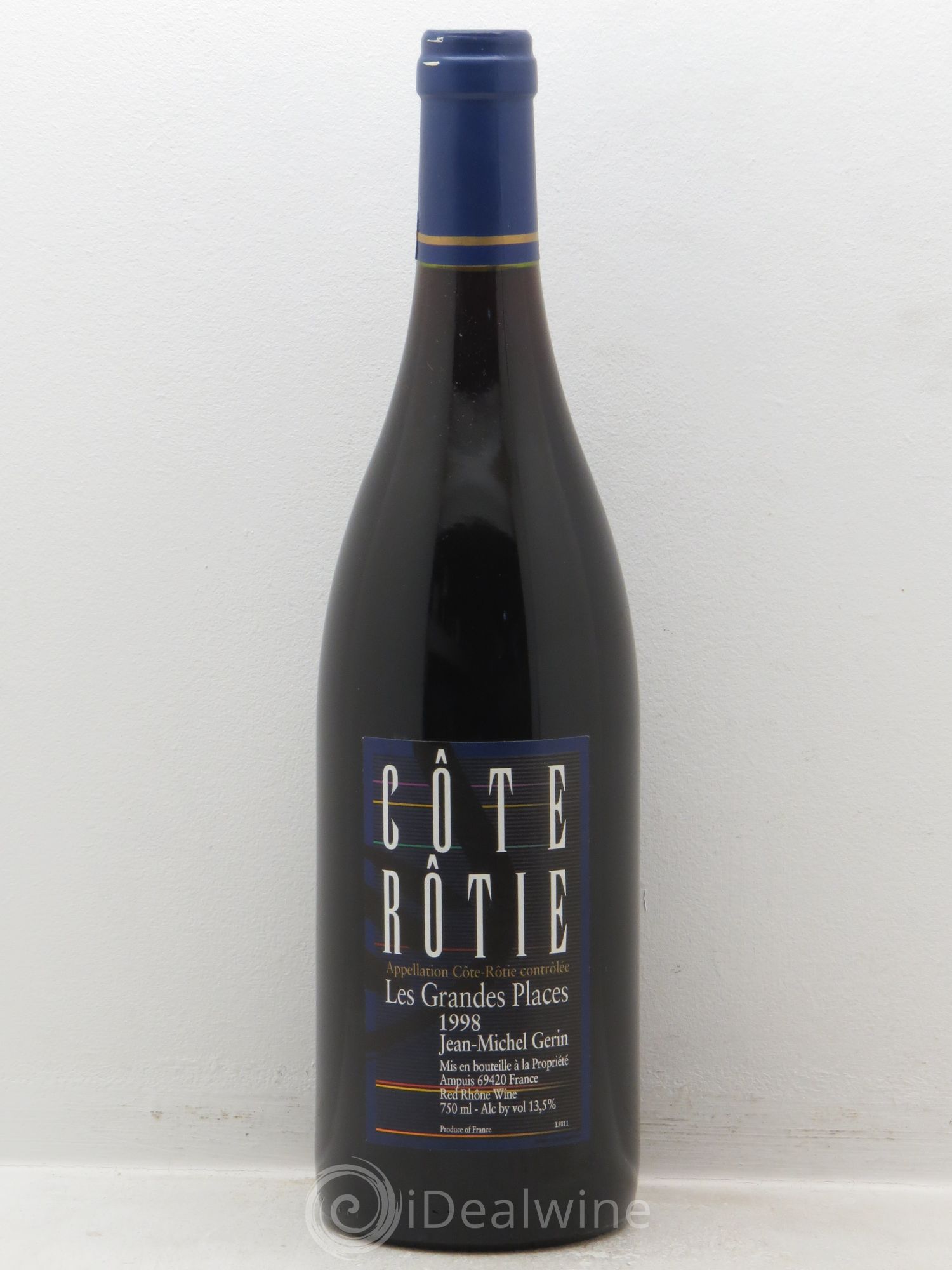 Côte-Rôtie Les Grandes Places Jean-Michel Gerin 1998 - Lot de 1 bouteille - 0