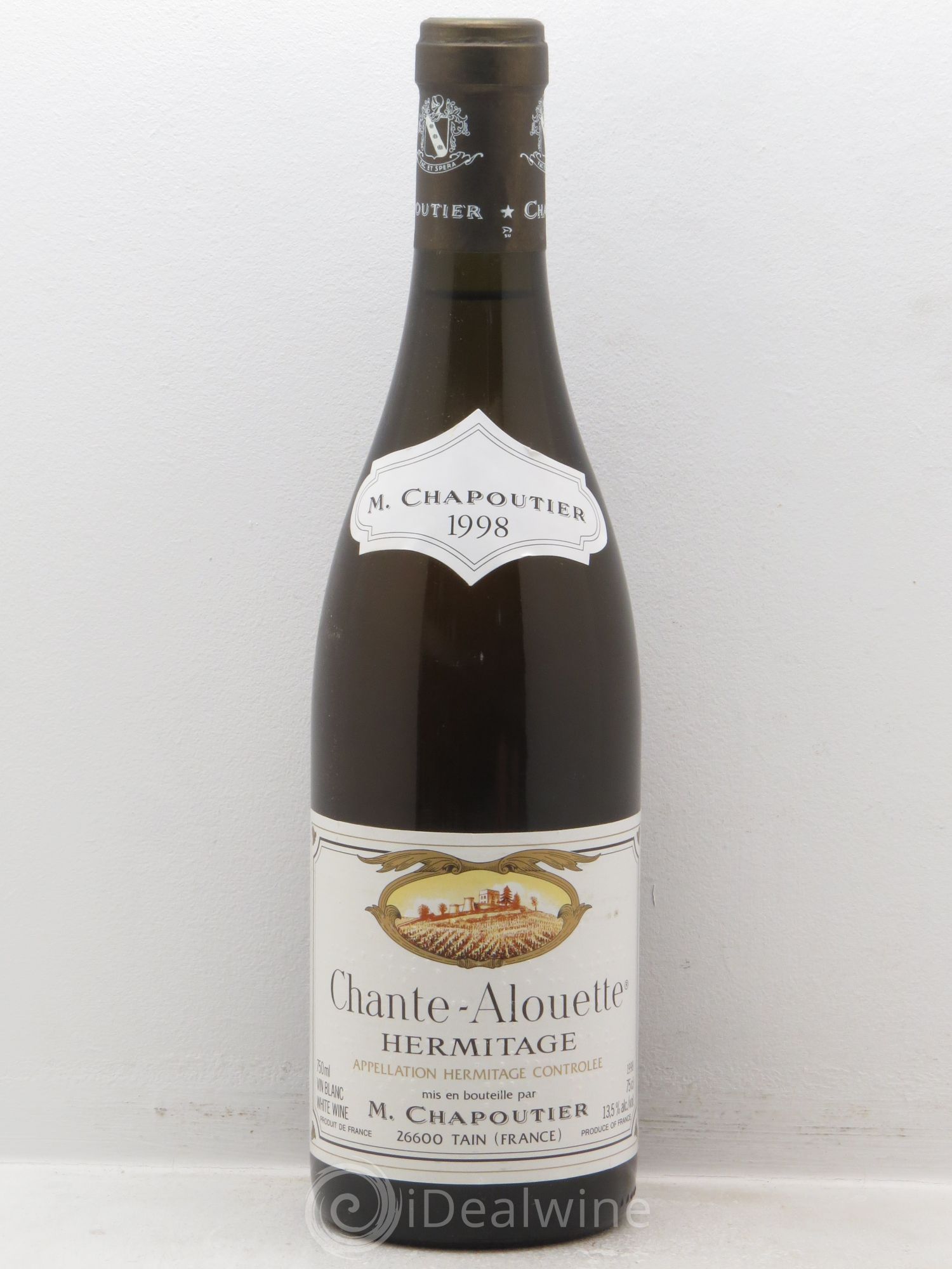 Hermitage Chante Alouette Chapoutier 1998 - Lot de 1 bouteille - 0