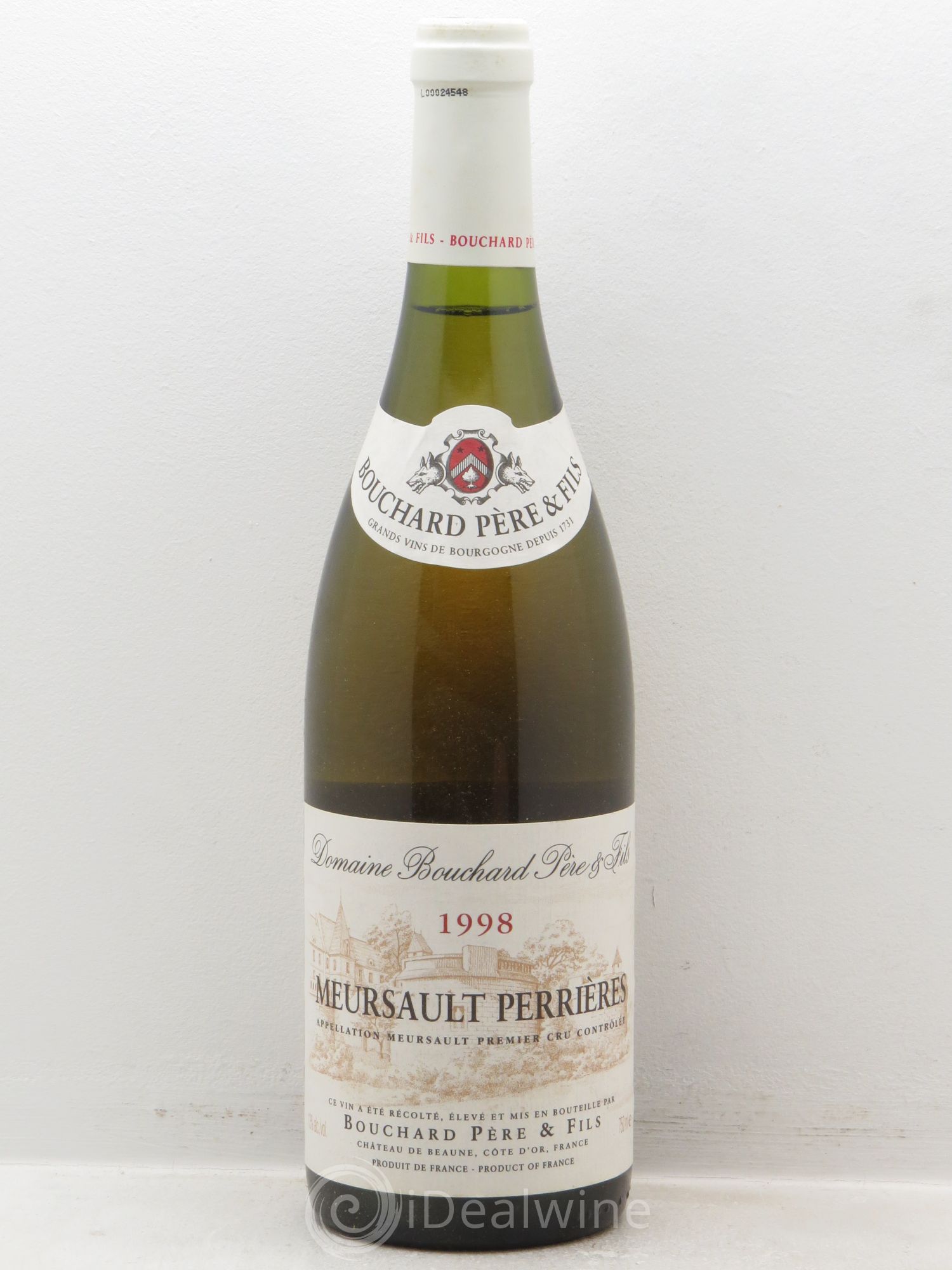 Meursault 1er Cru Perrières Bouchard Père & Fils 1998 - Lot de 1 bouteille - 0