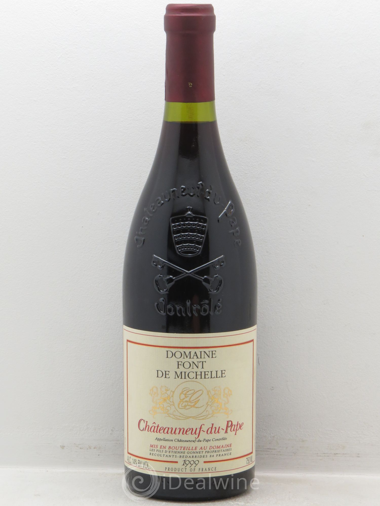 Châteauneuf-du-Pape Domaine Font de Michelle Famille Gonnet 1999 - Lot de 1 bouteille - 0