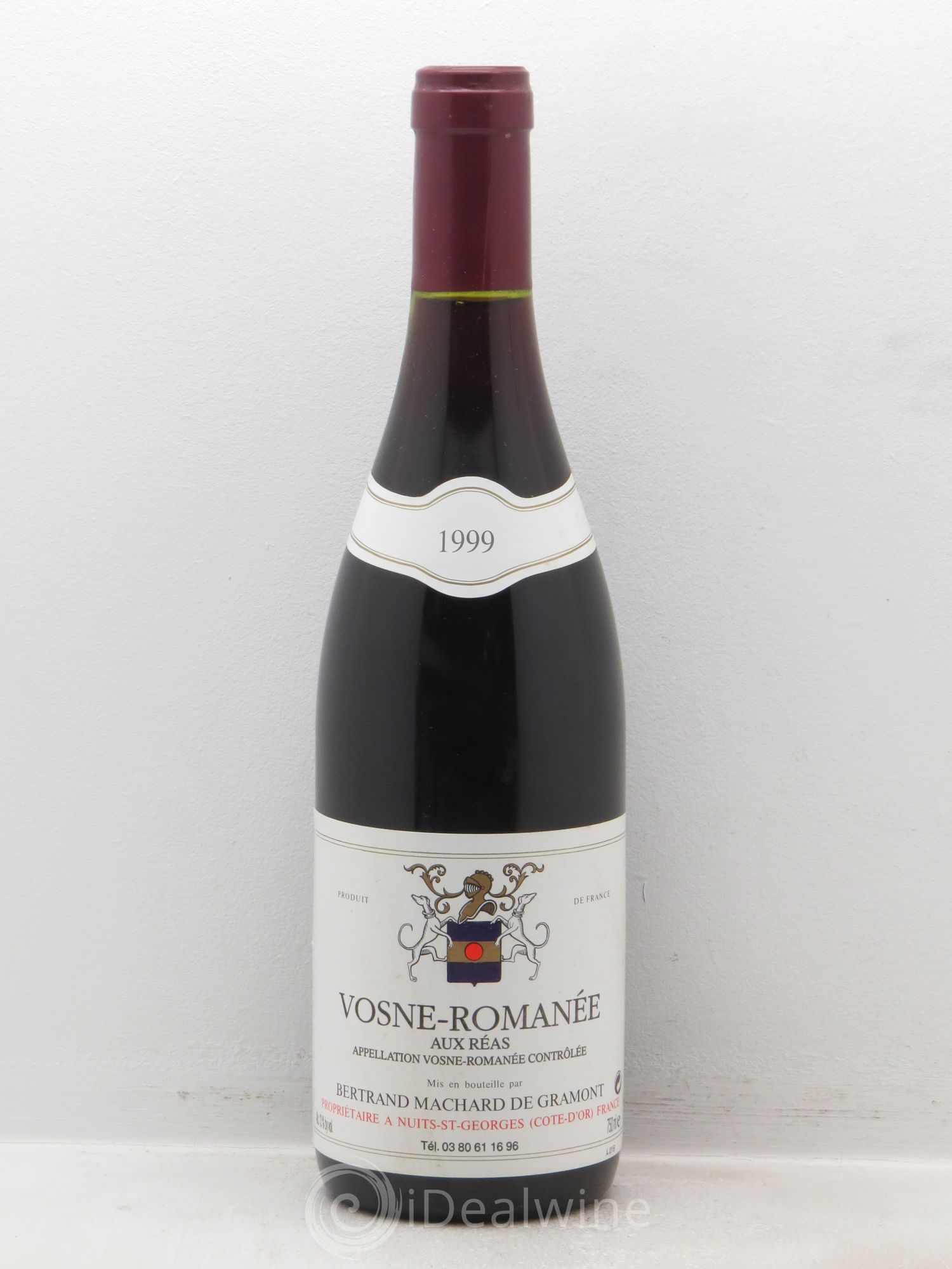 Vosne-Romanée aux Réas Machard de Gramont 1999 - Posten von 1 Flasche - 0