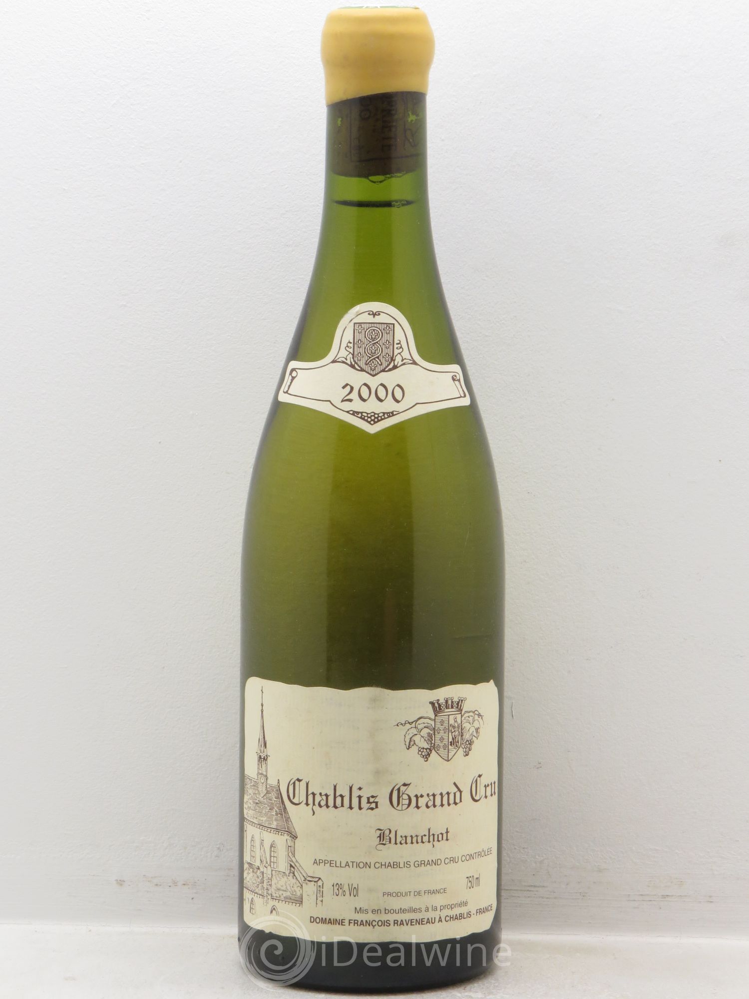 Chablis Grand Cru Blanchot Raveneau (Domaine) 2000 - Lot de 1 bouteille - 0