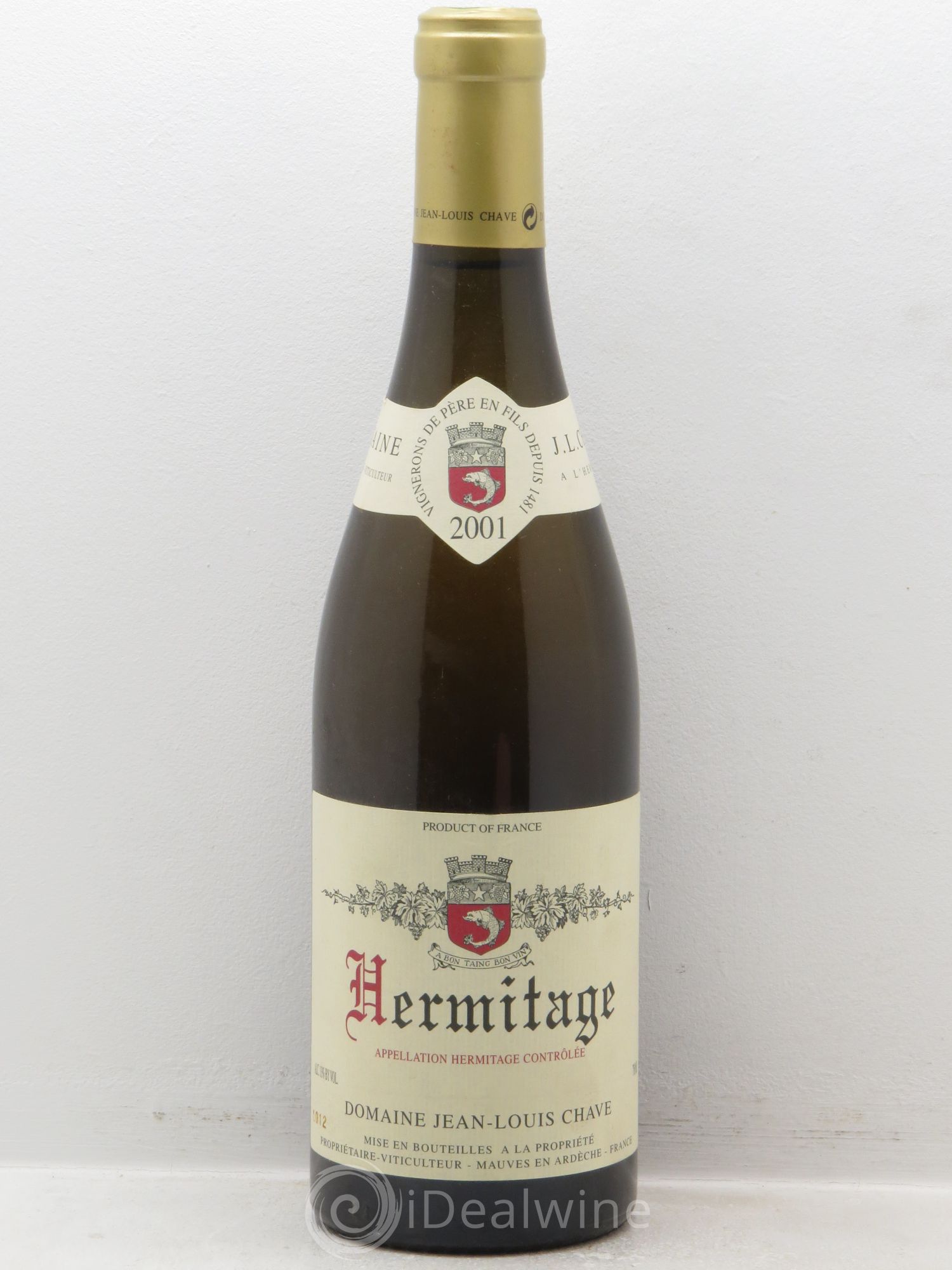 Hermitage Jean-Louis Chave 2001 - Lot de 1 bouteille - 0