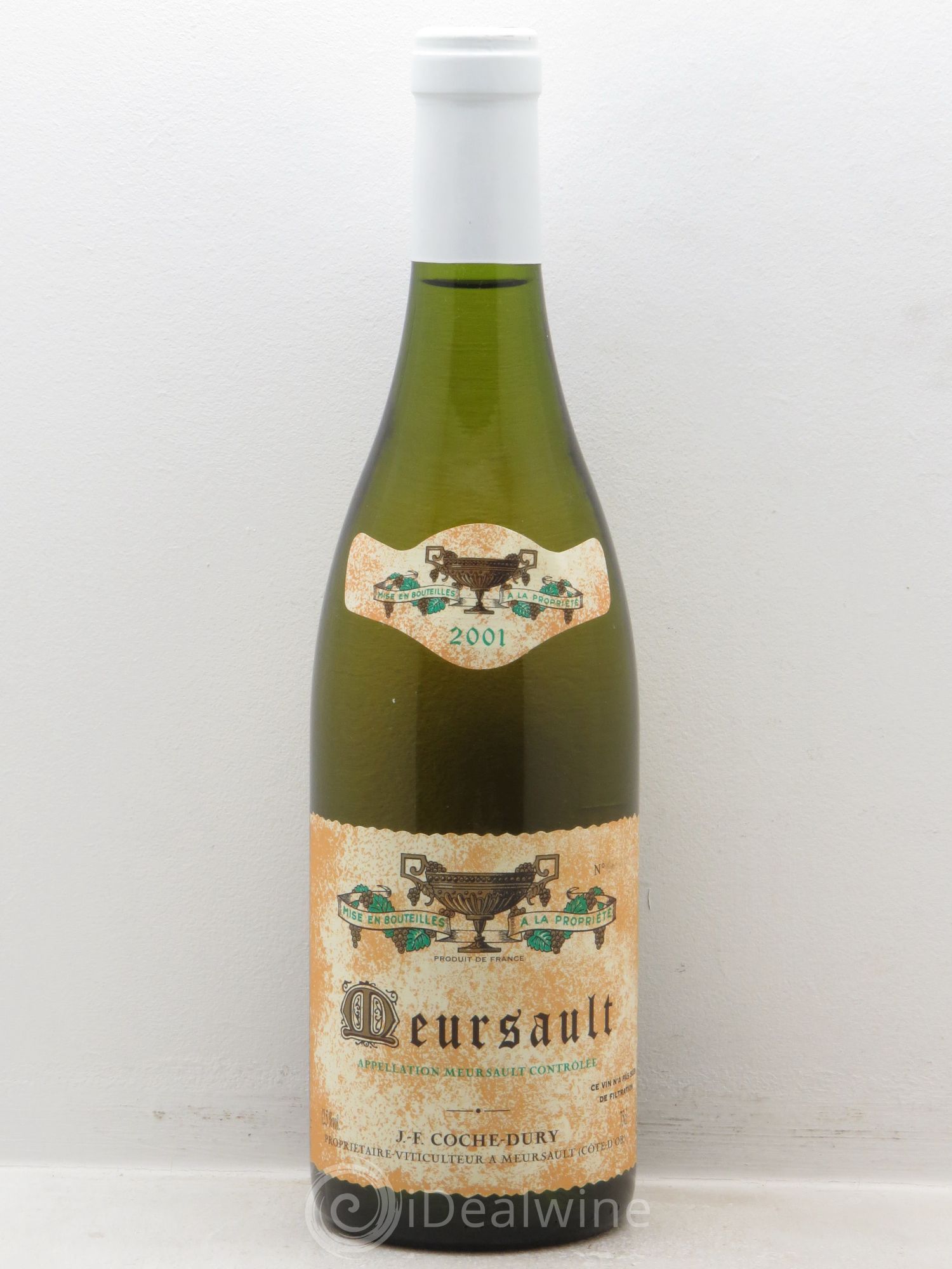 Meursault Coche Dury (Domaine) 2001 - Lot de 1 bouteille - 0