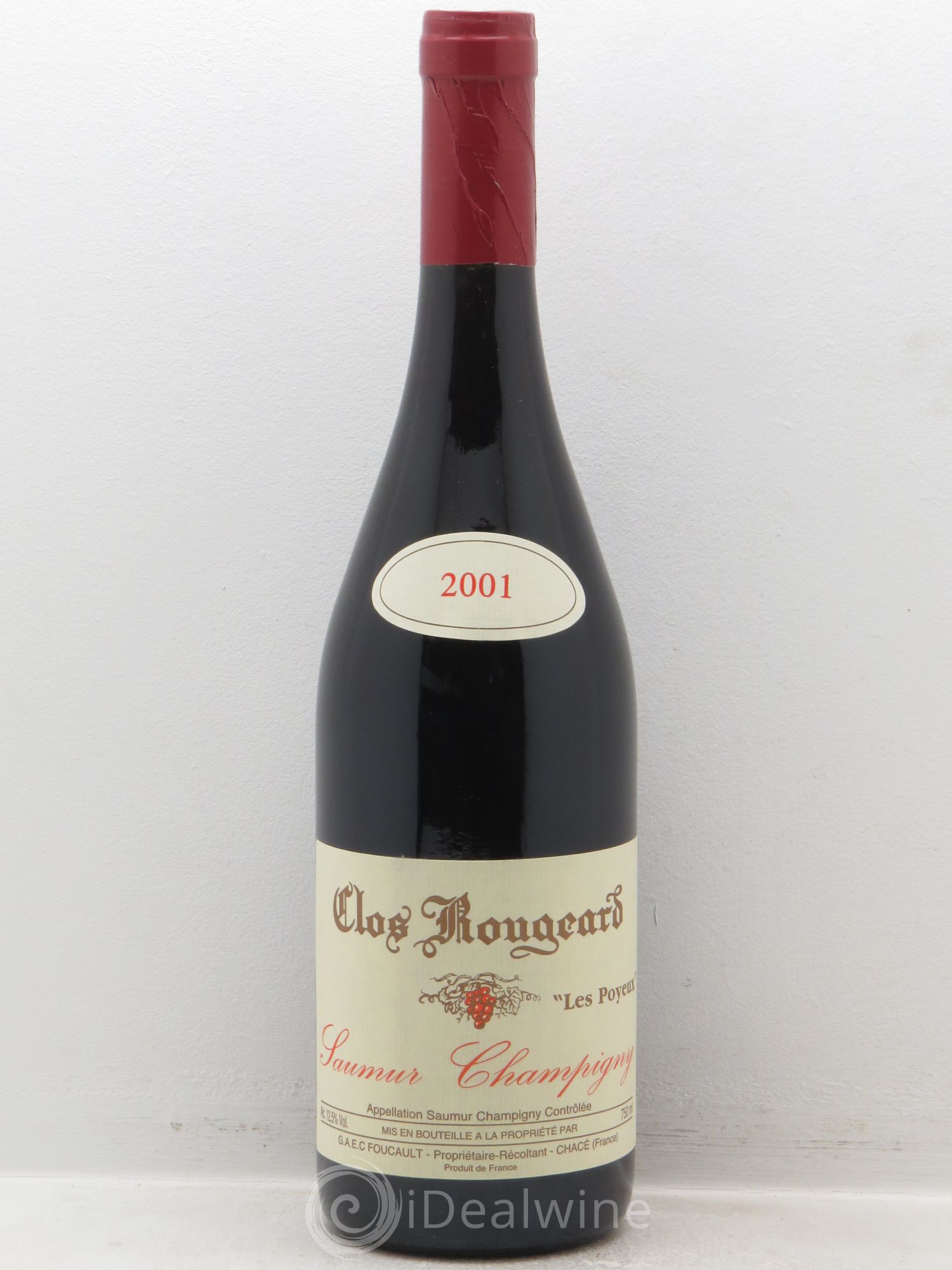 Saumur-Champigny Les Poyeux Clos Rougeard 2001 - Lot de 1 bouteille - 0