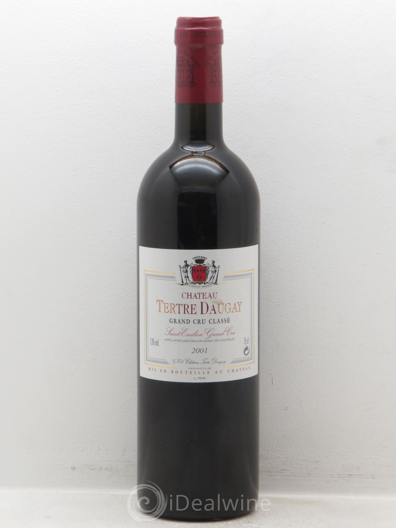 Château Tertre Daugay Grand Cru Classé 2001 - Lot de 1 bouteille - 0