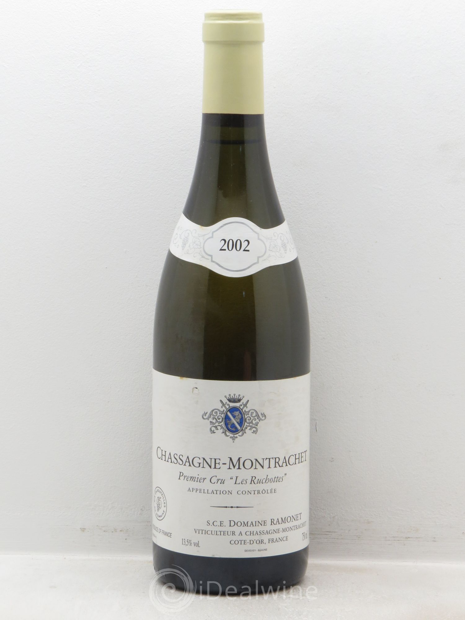 Chassagne-Montrachet 1er Cru Les Ruchottes Ramonet (Domaine) 2002 - Lot de 1 bouteille - 0