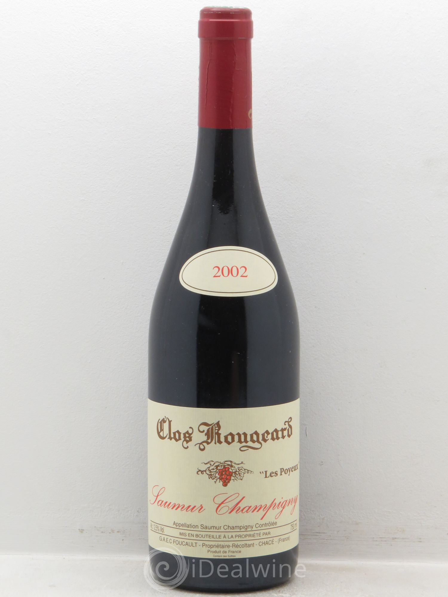 Saumur-Champigny Les Poyeux Clos Rougeard 2002 - Lot de 1 bouteille - 0