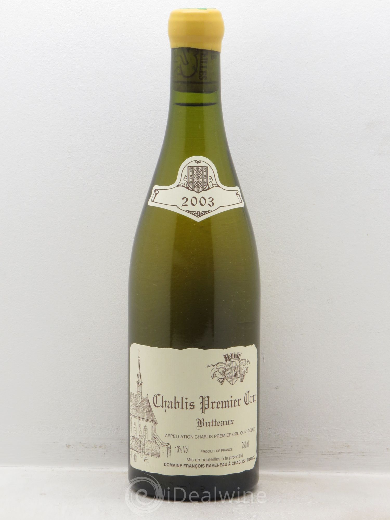 Chablis 1er Cru Butteaux Raveneau (Domaine) 2003 - Lot de 1 bouteille - 0