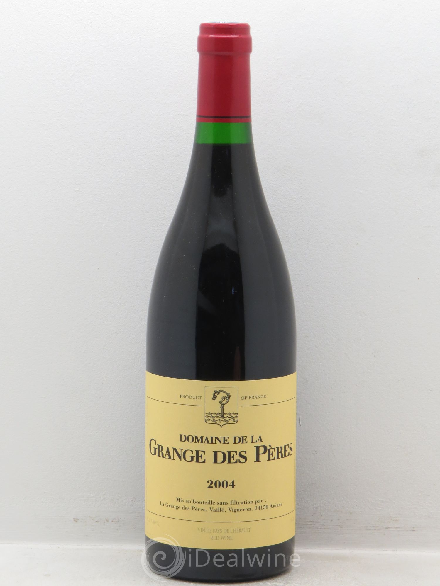 Pays d'Hérault Grange des Pères Laurent Vaillé 2004 - Lot de 1 bouteille - 0