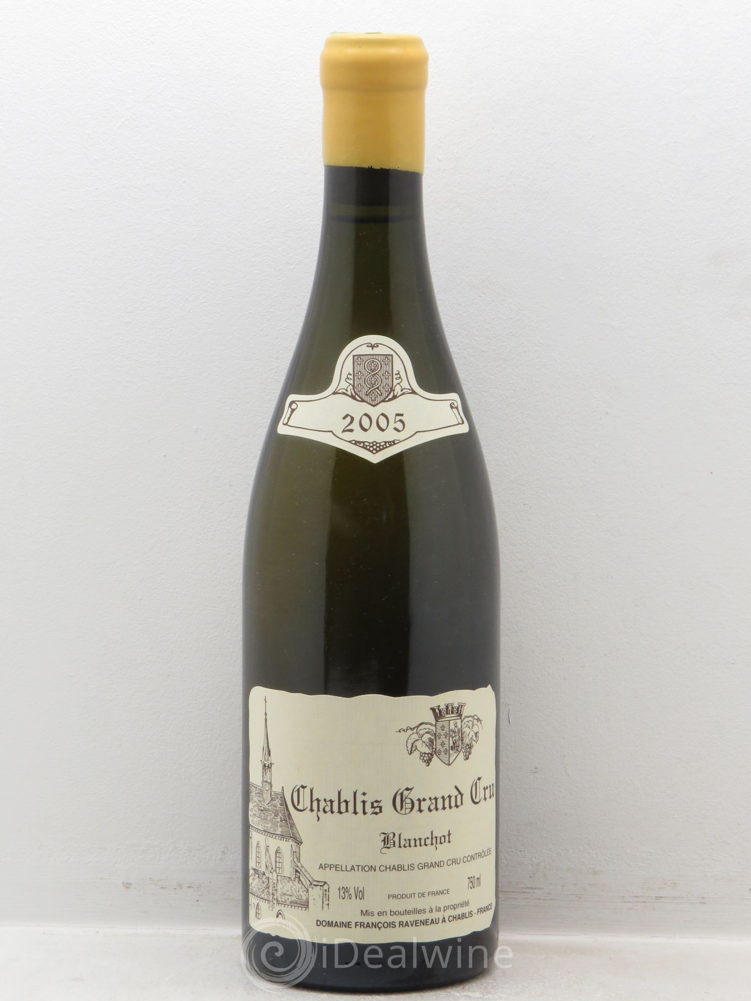 Chablis Grand Cru Blanchot Raveneau (Domaine) 2005 - Lot de 1 bouteille - 0