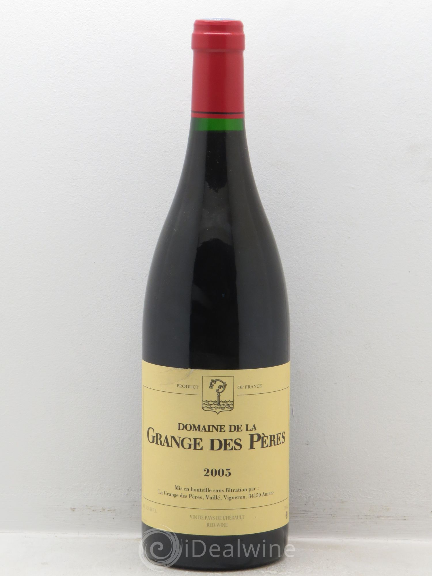 Pays d'Hérault Grange des Pères Laurent Vaillé 2005 - Lot de 1 bouteille - 0