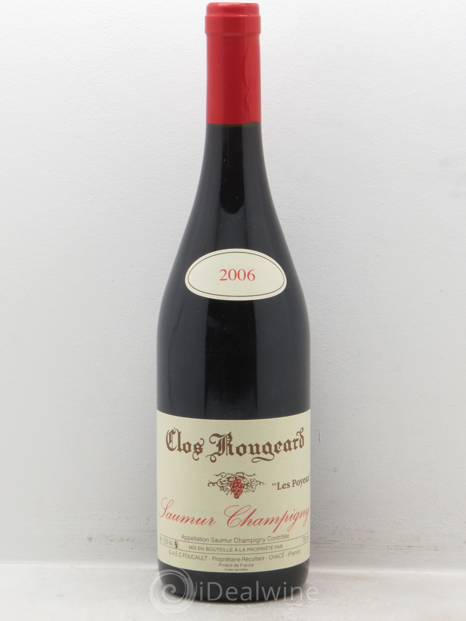Saumur-Champigny Les Poyeux Clos Rougeard 2006 - Lot de 1 bouteille - 0