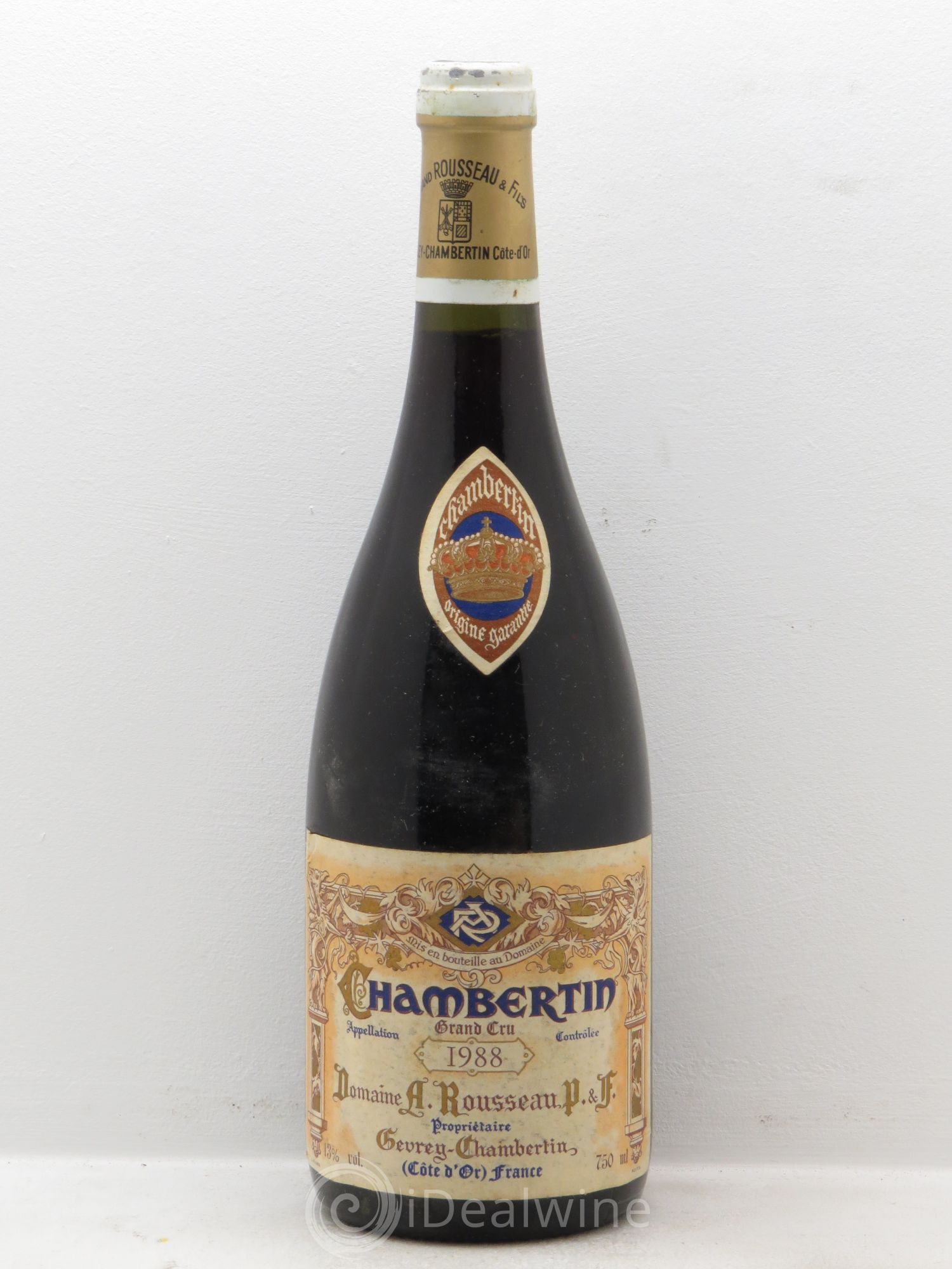 Chambertin Grand Cru Armand Rousseau (Domaine) 1988 - Lot de 1 bouteille - 0