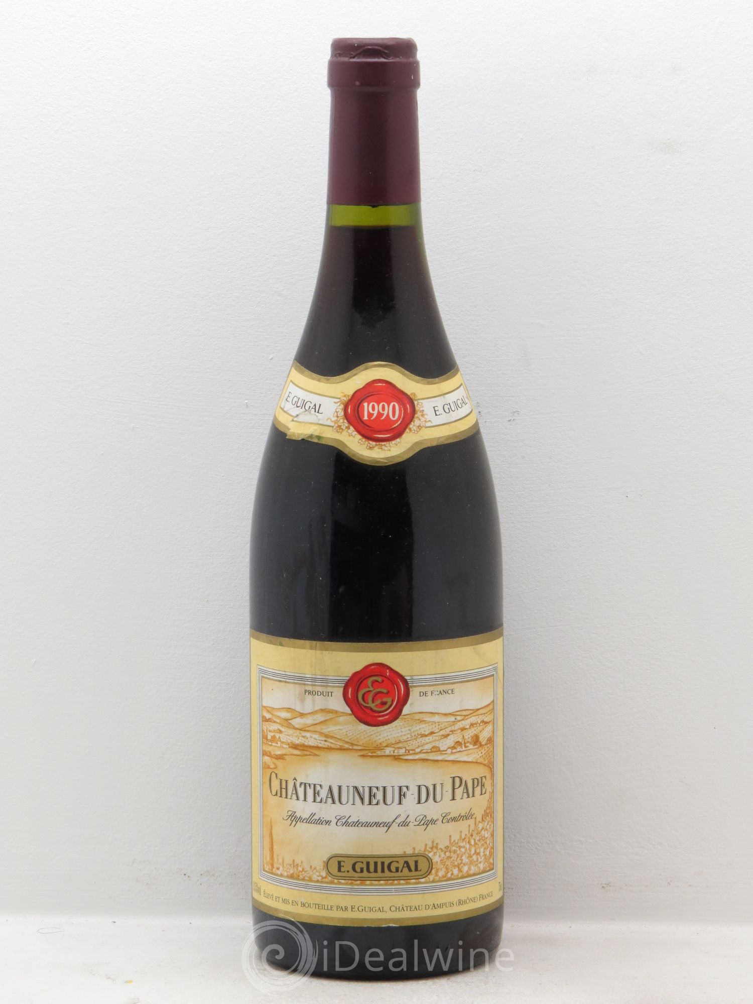 Châteauneuf-du-Pape Guigal 1990 - Lot de 1 bouteille - 0