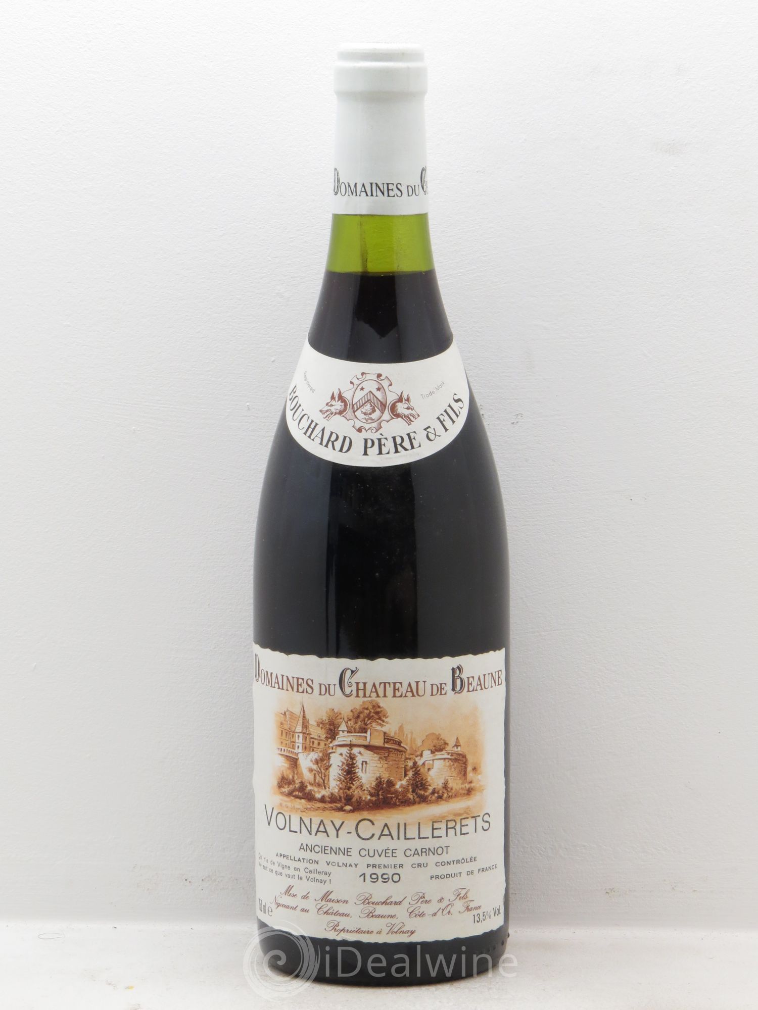 Volnay 1er Cru Caillerets - Ancienne Cuvée Carnot Bouchard Père & Fils 1990 - Lot de 1 bouteille - 0