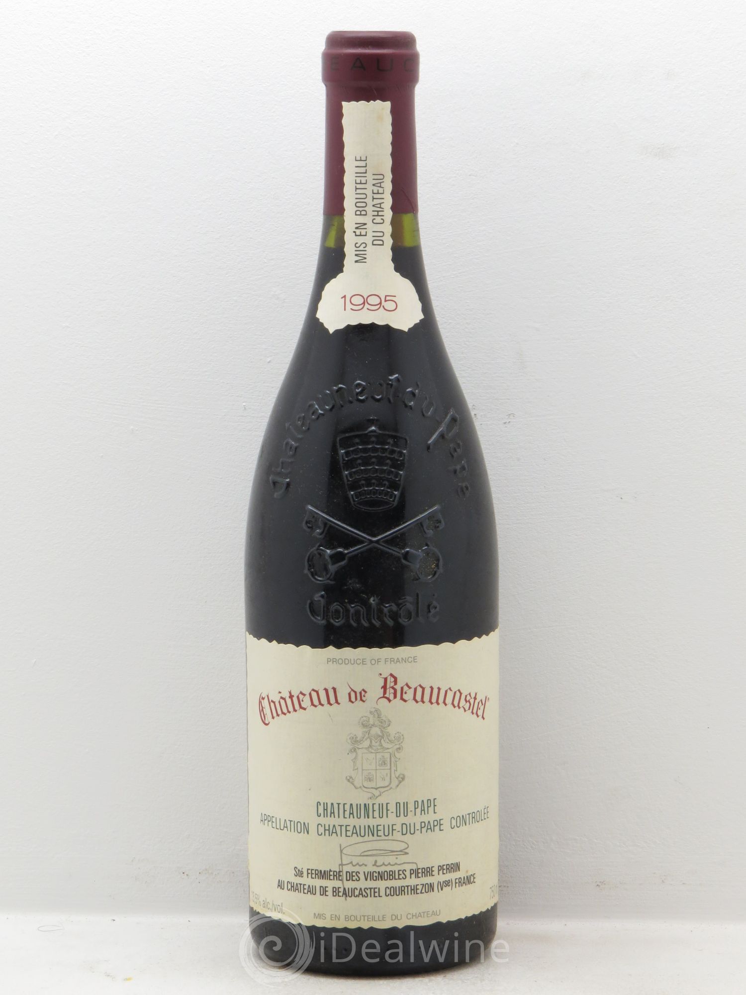 Châteauneuf-du-Pape Château de Beaucastel Famille Perrin 1995 - Lot de 1 bouteille - 0