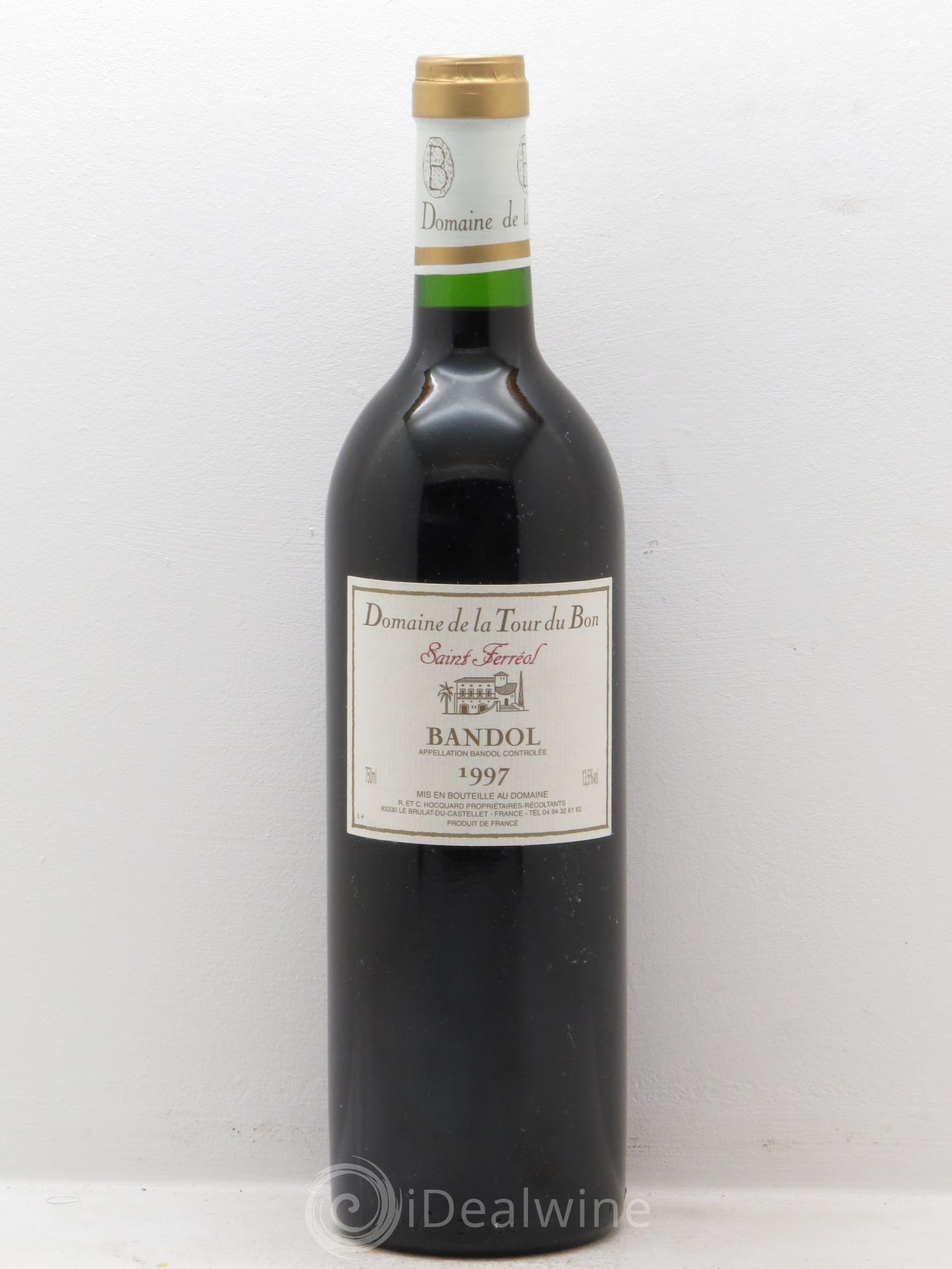 Bandol La Tour du Bon Saint Ferréol Agnès Henry 1997 - Lot de 1 bouteille - 0