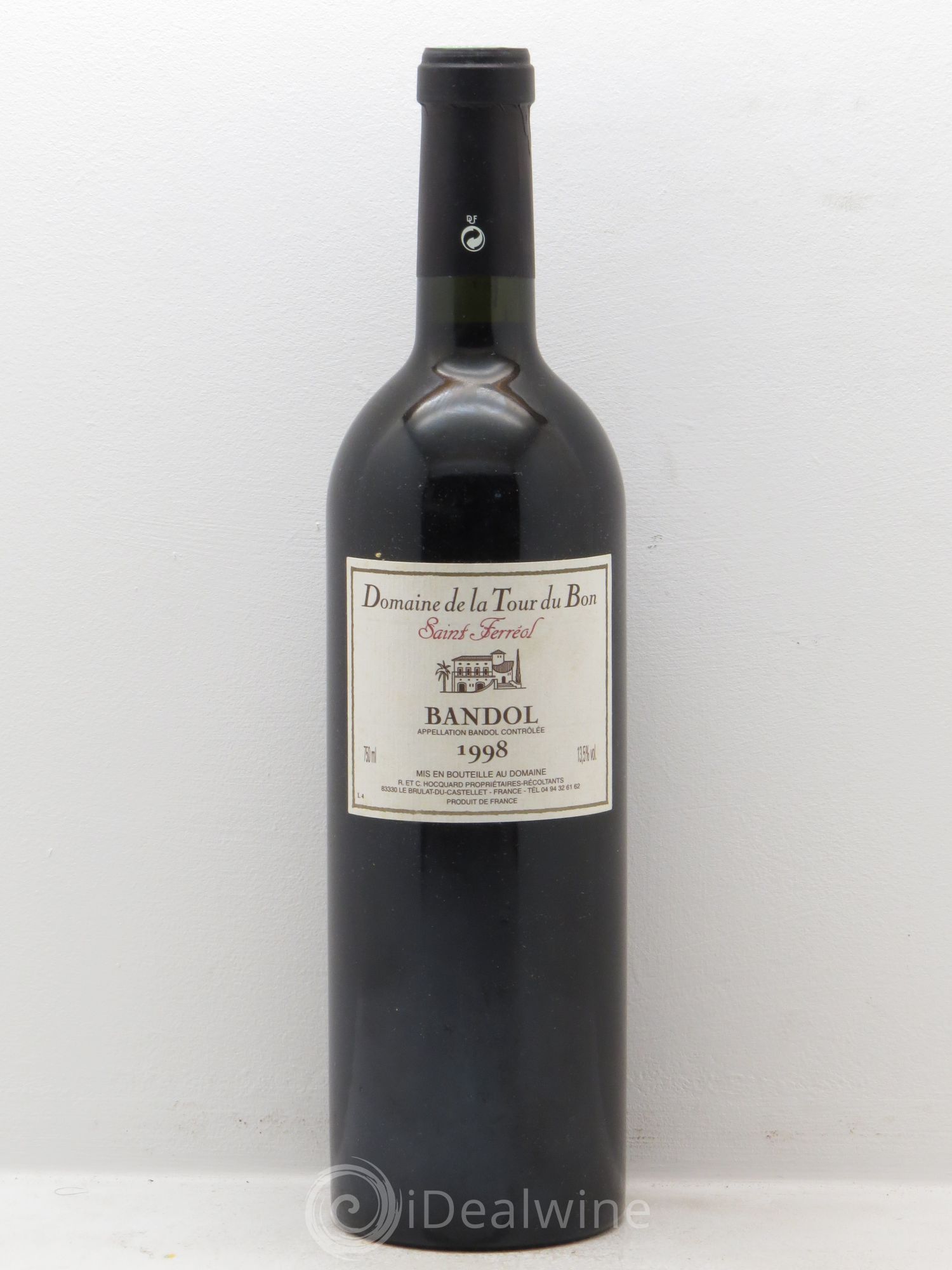 Bandol La Tour du Bon Saint Ferréol Agnès Henry 1998 - Lot de 1 bouteille - 0