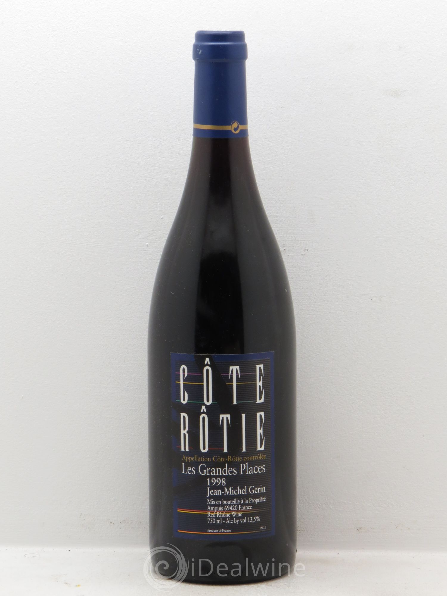 Côte-Rôtie Les Grandes Places Jean-Michel Gerin 1998 - Lot de 1 bouteille - 0