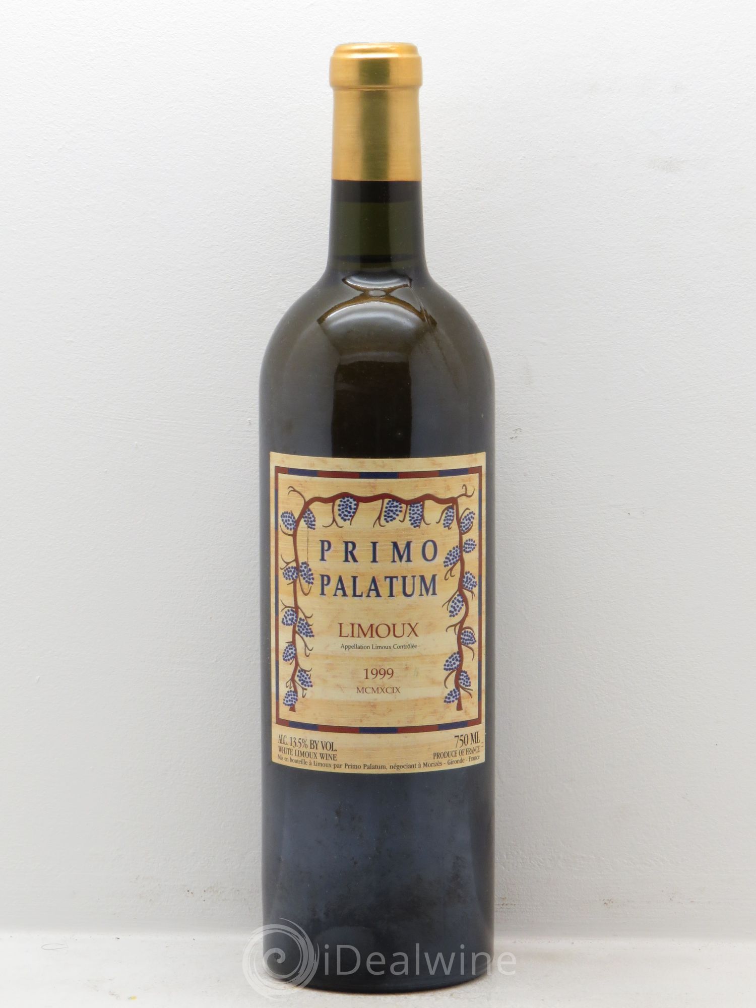 Languedoc Limoux Chardonnay Primo Palatum 1999 - Posten von 1 Flasche - 0