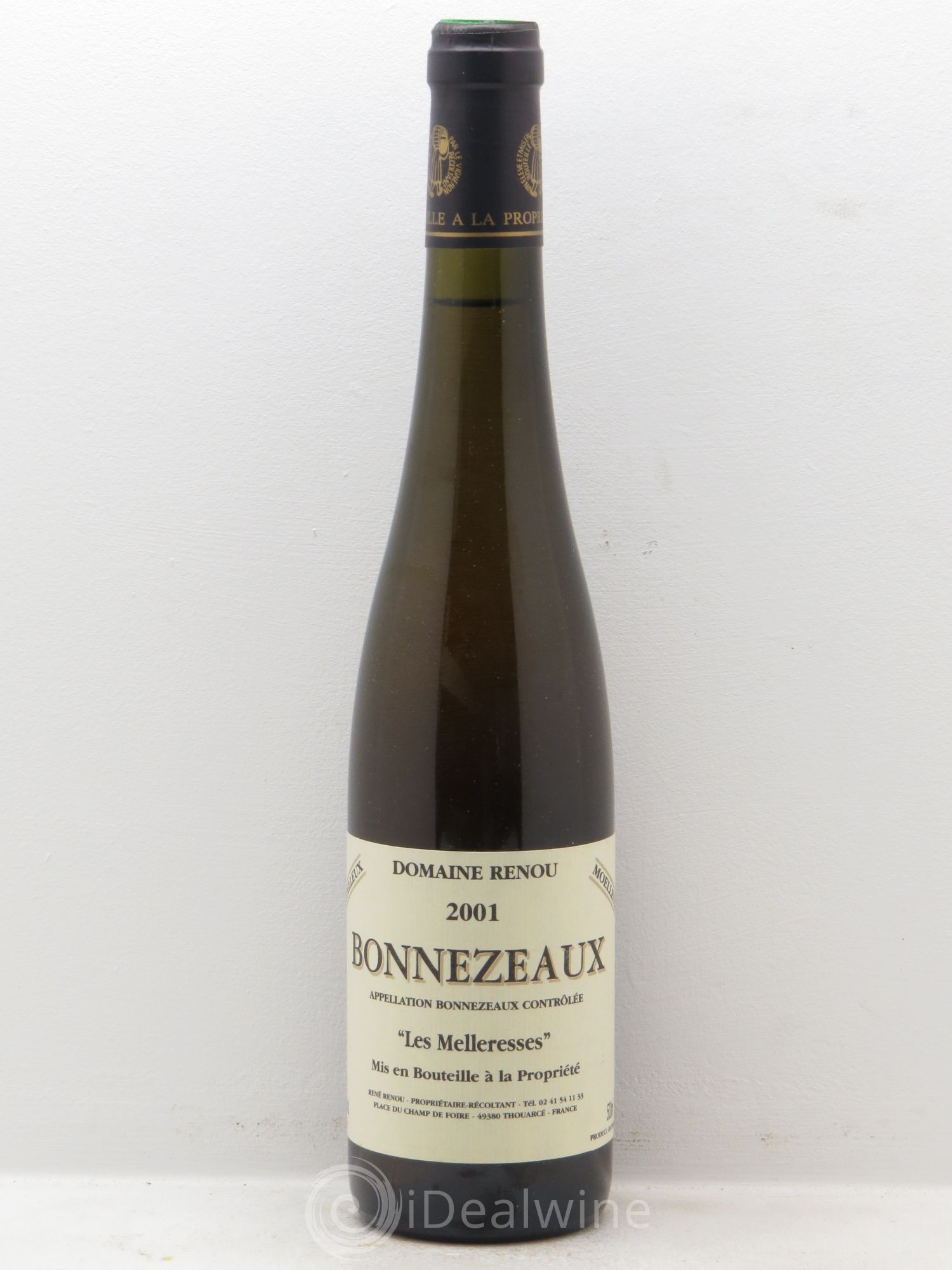 Bonnezeaux Les Melleresses Domaine Renou (50cl) 2001 - Lotto di 1 bottiglia - 0