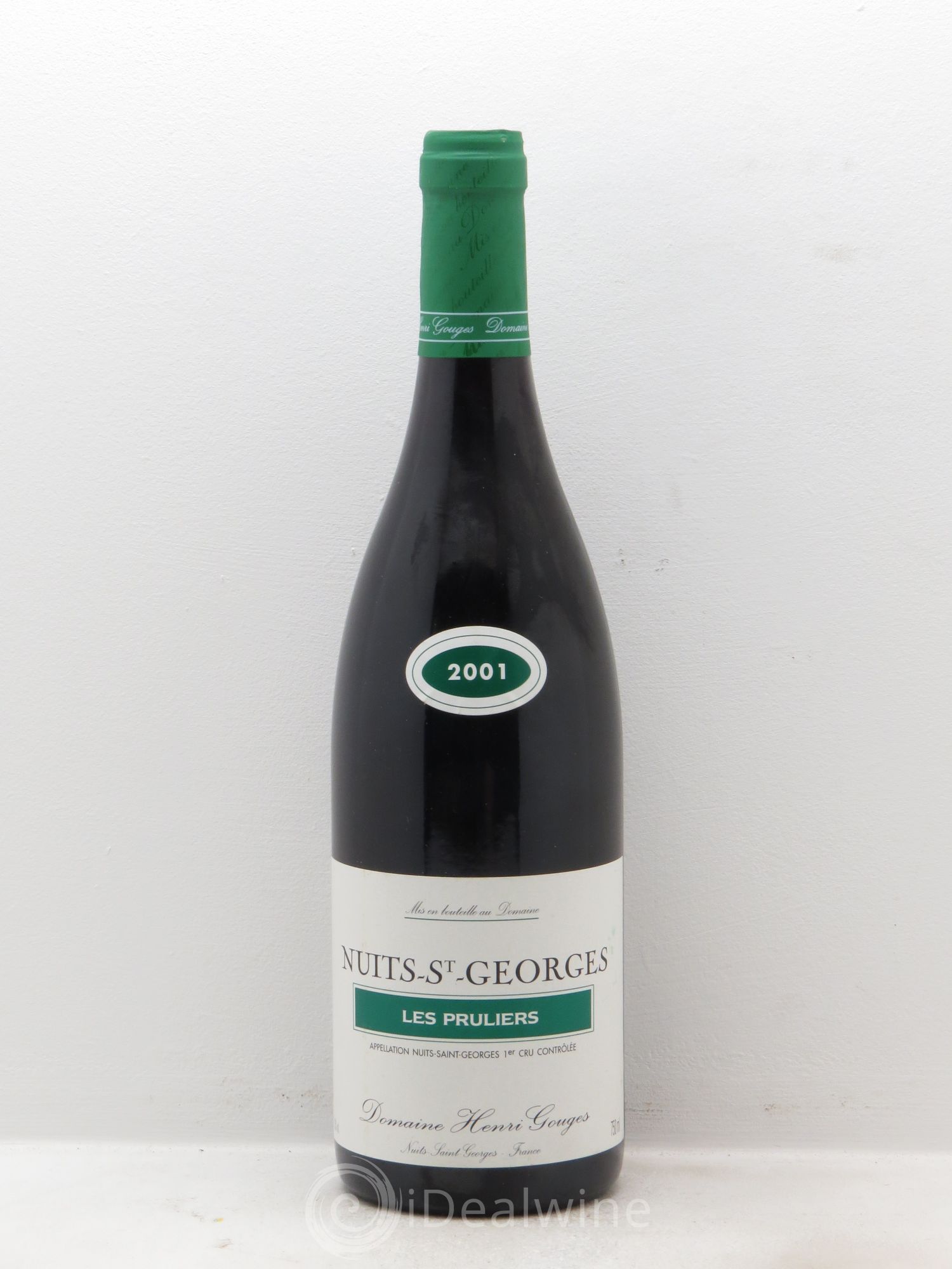 Nuits-Saint-Georges 1er Cru Les Pruliers Henri Gouges 2001 - Posten von 1 Flasche - 0