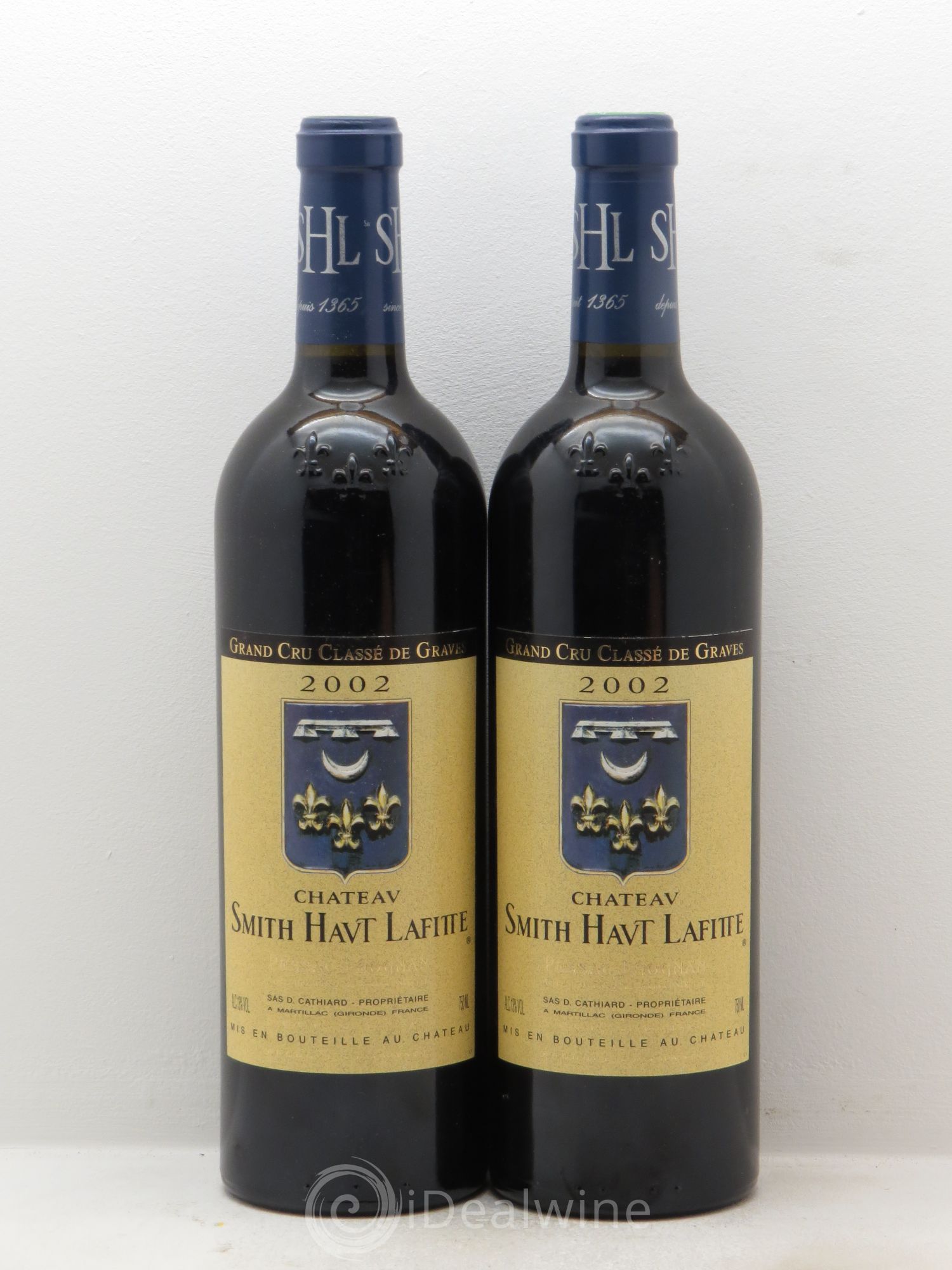 Château Smith Haut Lafitte Cru Classé de Graves 2002 - Lot de 2 bouteilles - 0