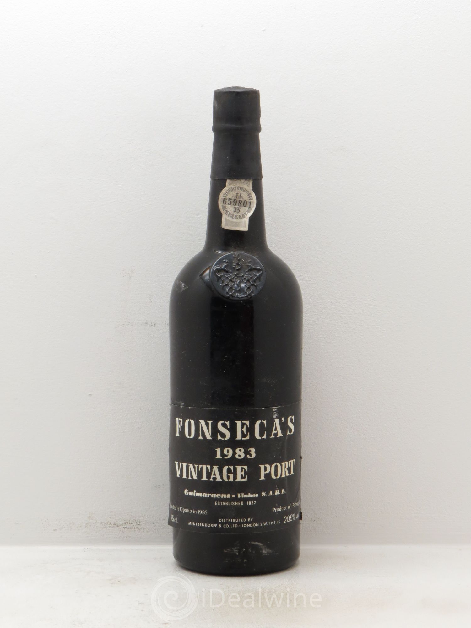 Porto Fonseca Vintage 1983 - Lot de 1 bouteille - 0