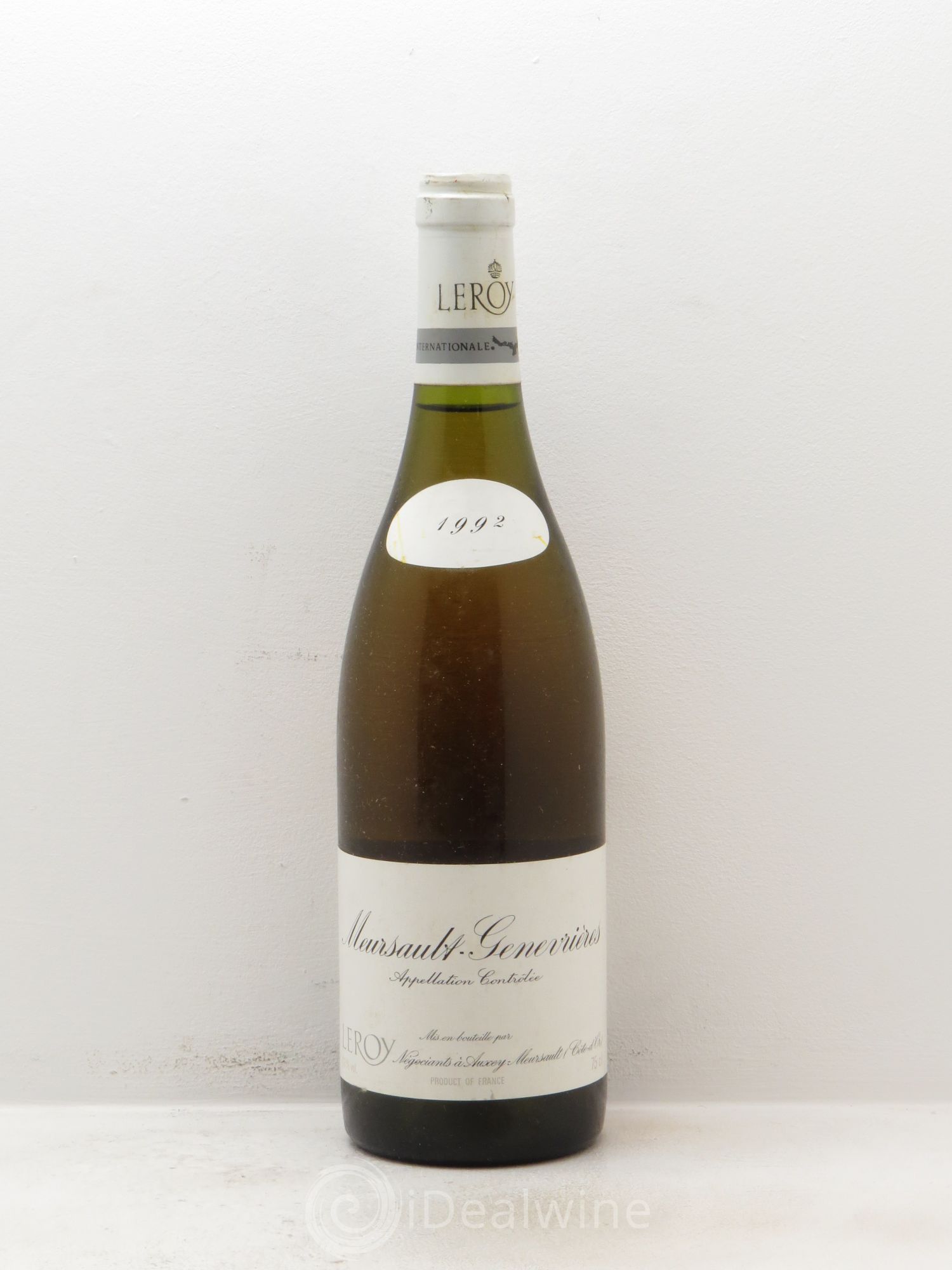 Meursault 1er Cru Leroy SA 1992 - Lot de 1 bouteille - 0