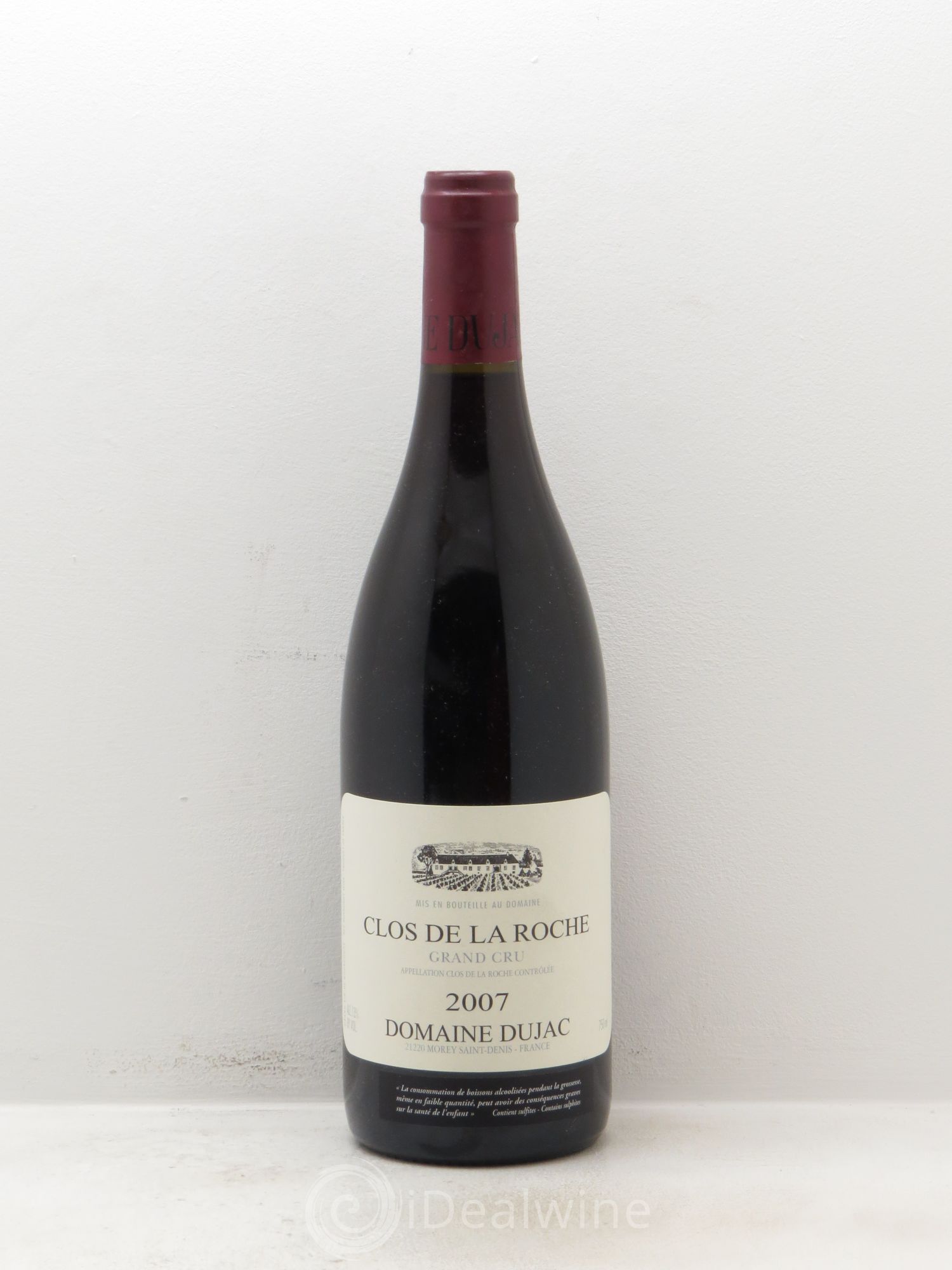 Clos de la Roche Grand Cru Dujac (Domaine) 2007 - Lot de 1 bouteille - 0