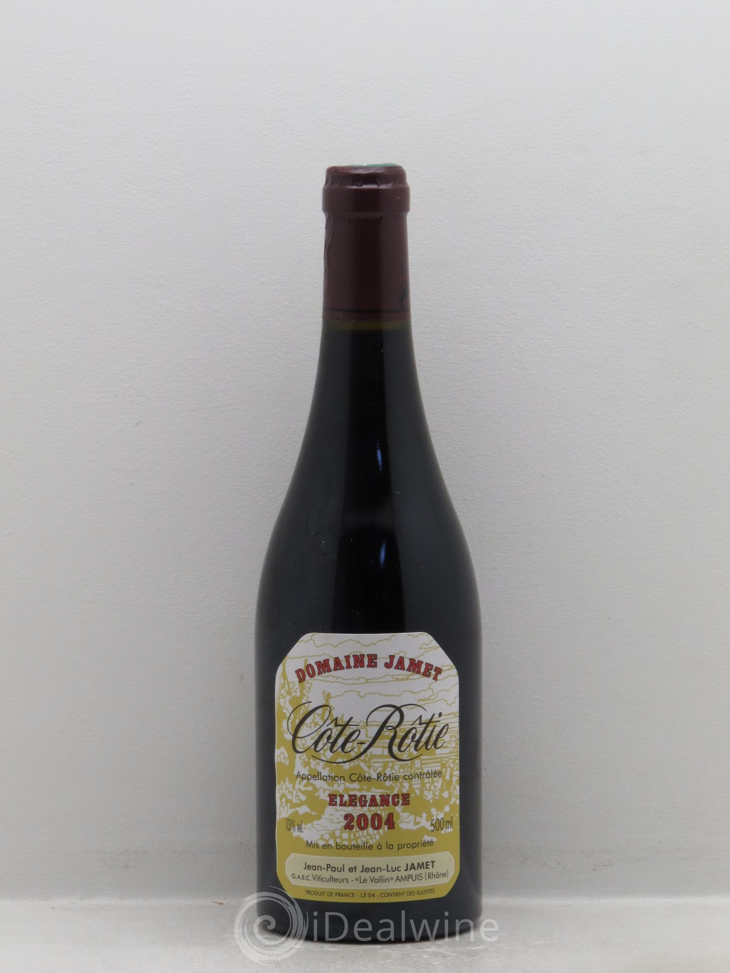 Côte-Rôtie Jamet (Domaine) Elegance (50cl) 2004 - Posten von 1 Flasche - 0