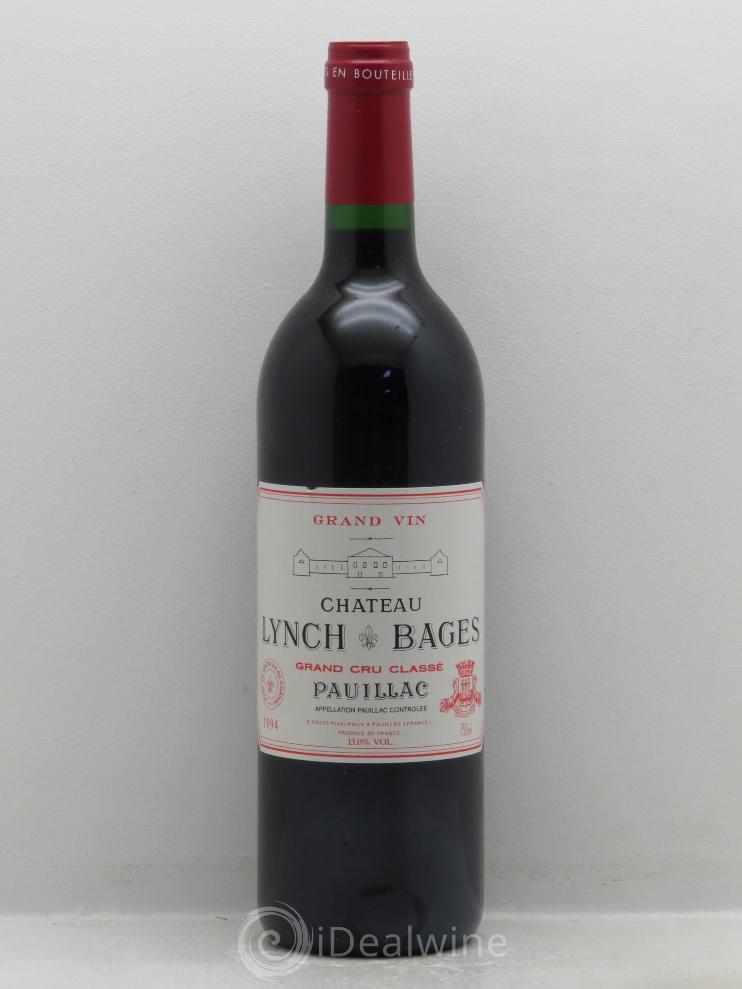 Château Lynch Bages 5ème Grand Cru Classé 1994 - Lot de 1 bouteille - 0