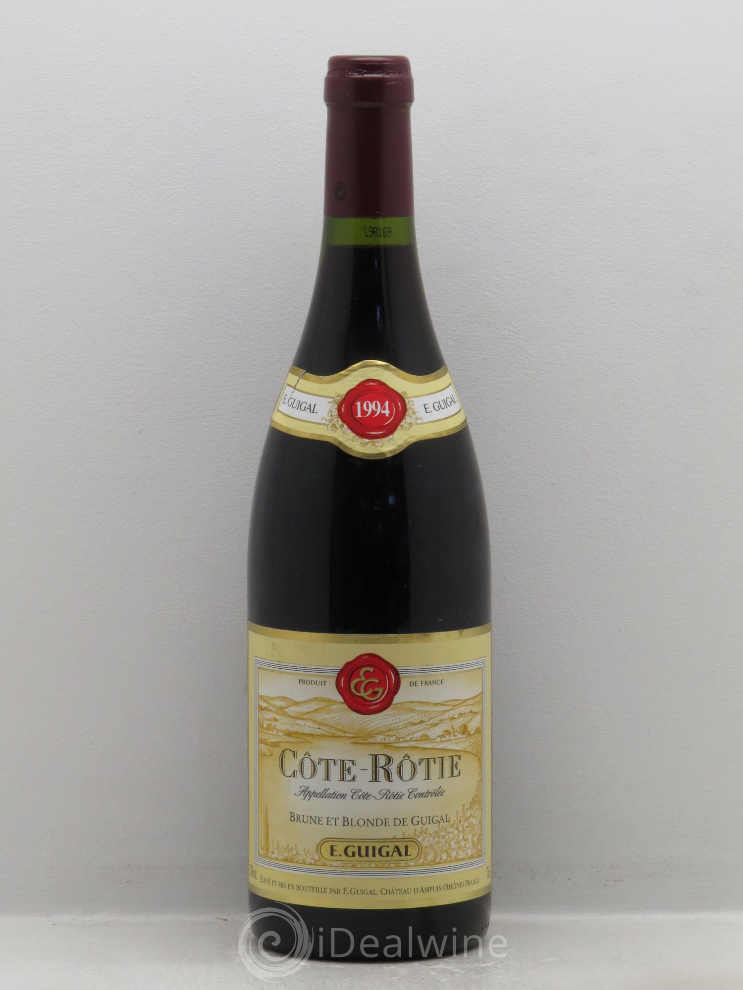 Côte-Rôtie Côtes Brune et Blonde Guigal 1994 - Lot de 1 bouteille - 0