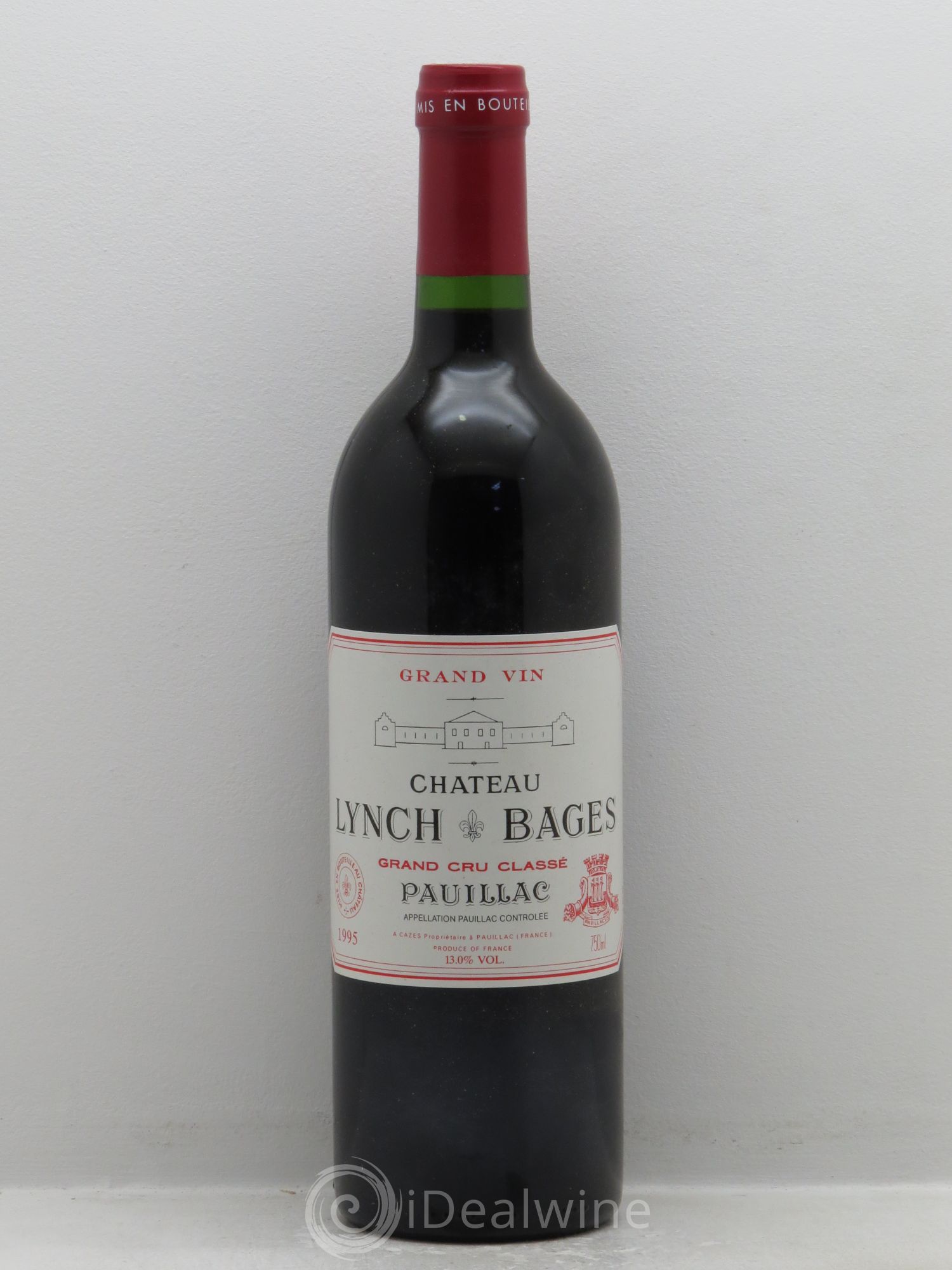 Château Lynch Bages 5ème Grand Cru Classé 1995 - Lot de 1 bouteille - 0