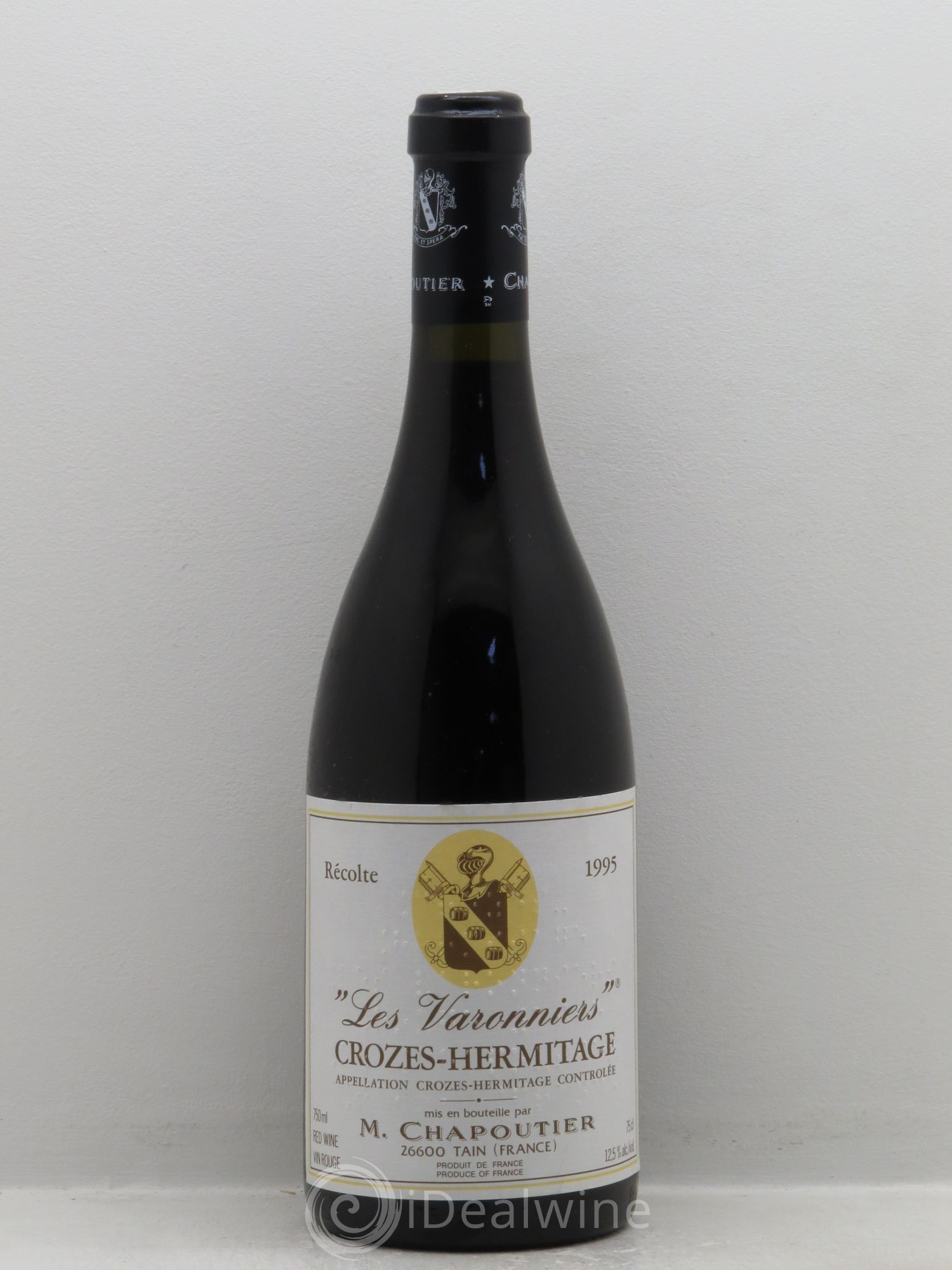 Crozes-Hermitage Les Varonniers Chapoutier 1995 - Lot de 1 bouteille - 0