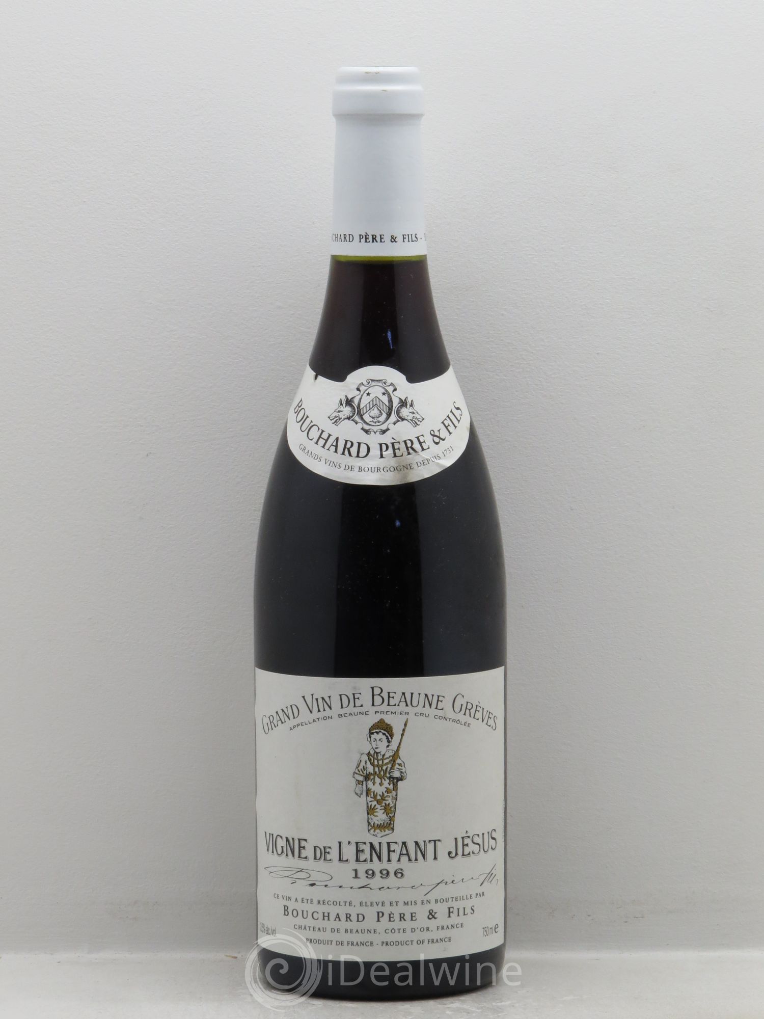 Beaune 1er Cru Grèves - Vigne de l'Enfant Jésus Bouchard Père & Fils 1996 - Lot de 1 bouteille - 0