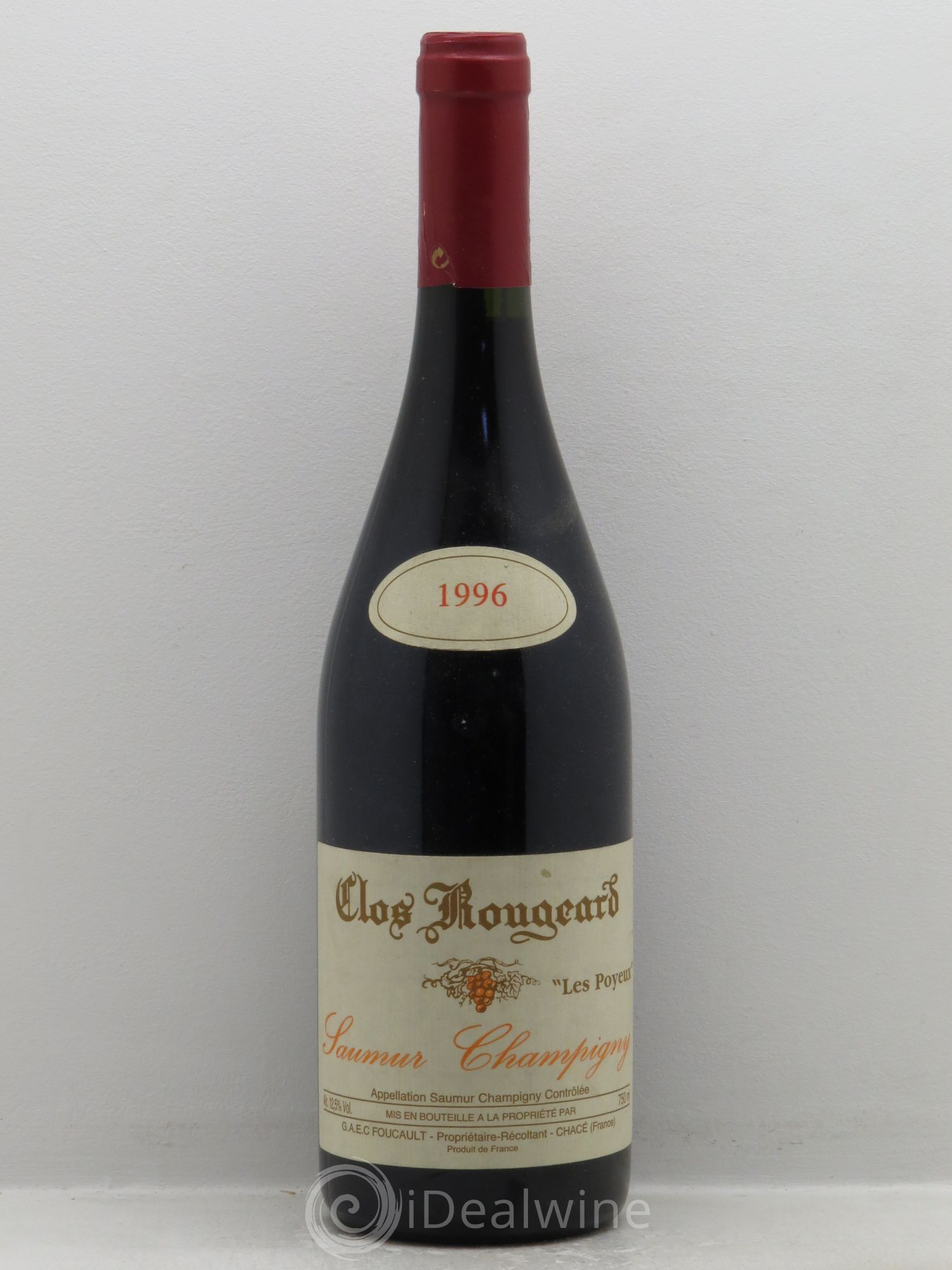 Saumur-Champigny Les Poyeux Clos Rougeard 1996 - Lot de 1 bouteille - 0