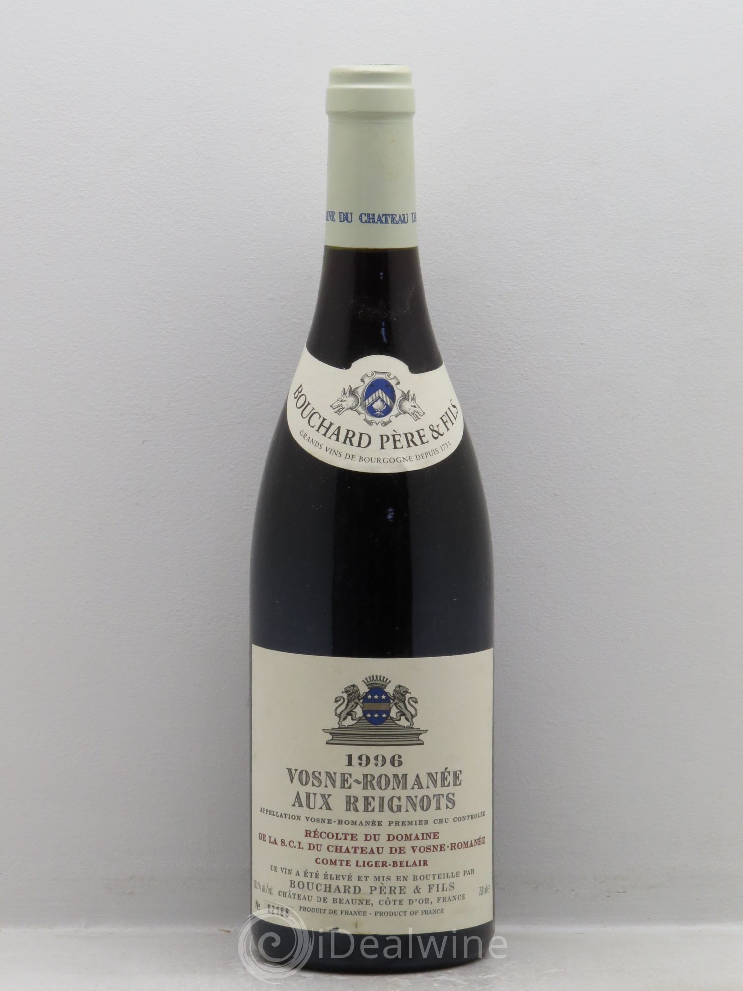 Vosne-Romanée 1er Cru Aux Reignots Ch. de Vosne-Romanée Comte Liger-Belair (Domaine du) 1996 - Lot de 1 bouteille - 0