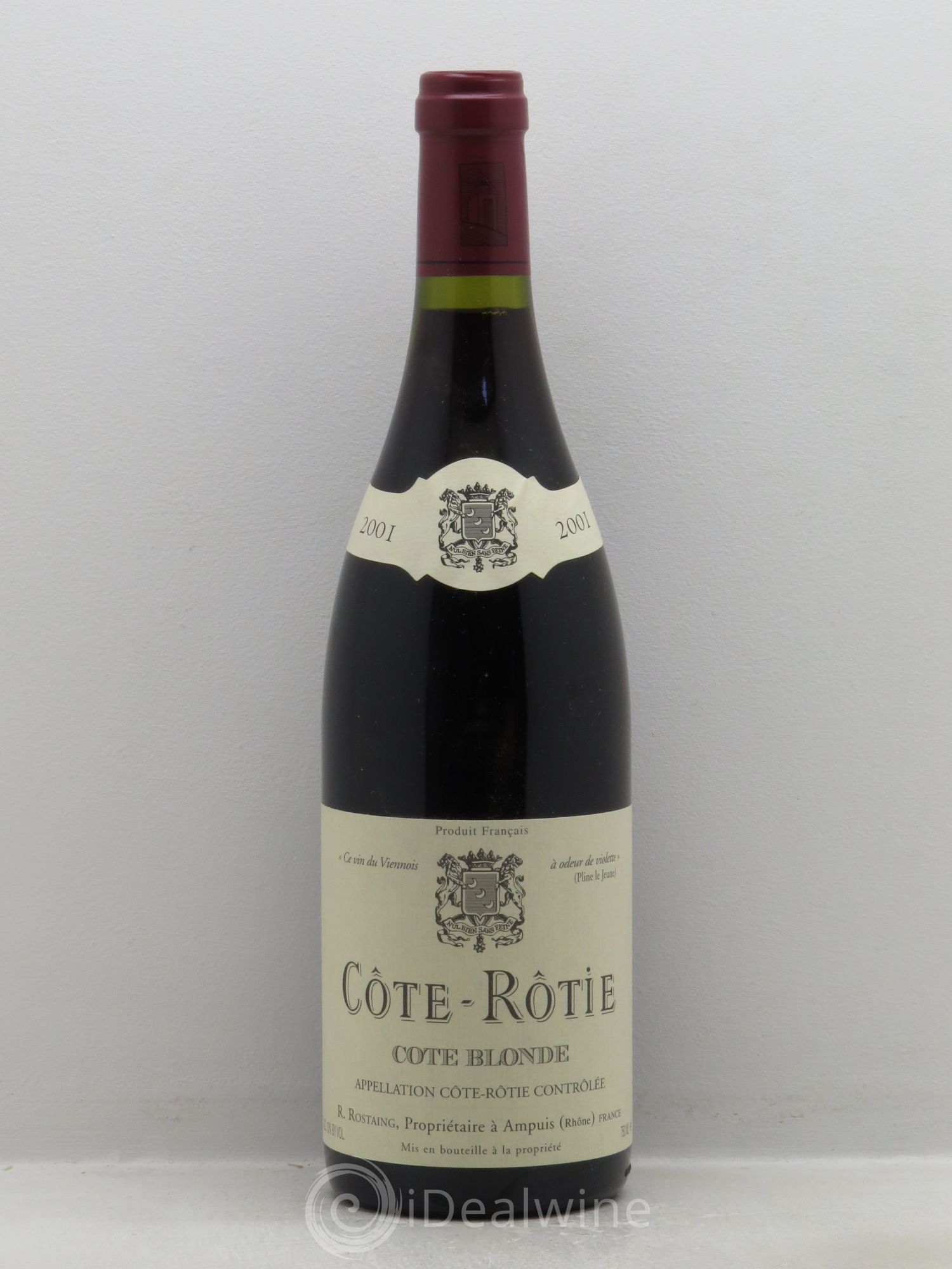 Côte-Rôtie Côte Blonde René Rostaing 2001 - Posten von 1 Flasche - 0