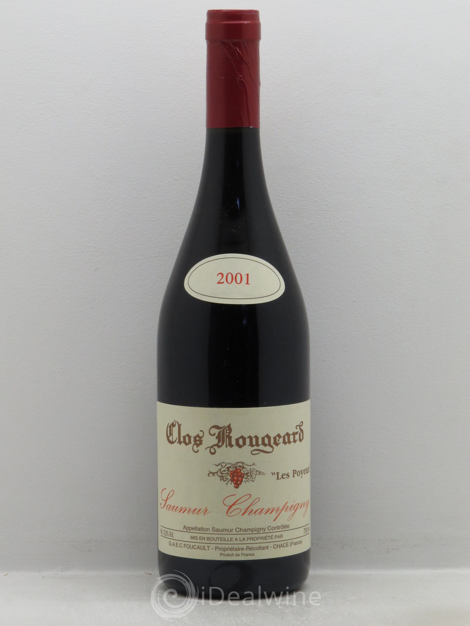Saumur-Champigny Les Poyeux Clos Rougeard 2001 - Lot de 1 bouteille - 0
