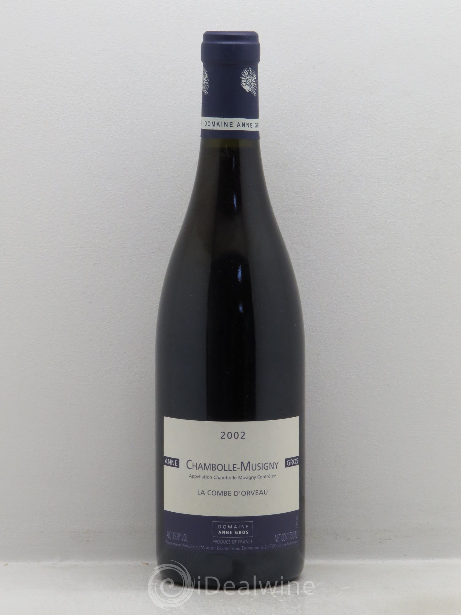 Chambolle-Musigny La Combe d'Orveau Anne Gros 2002 - Lot de 1 bouteille - 0