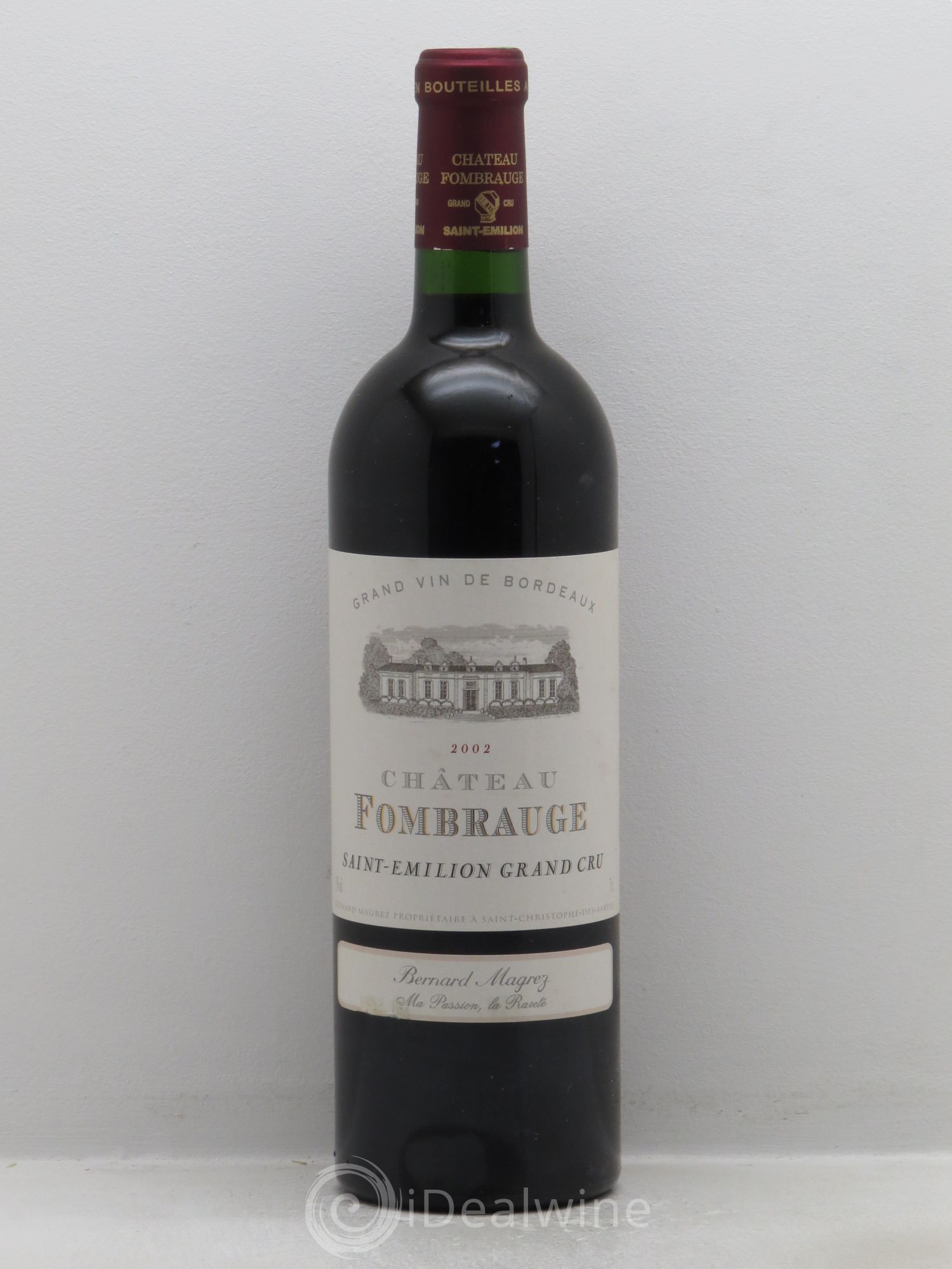 Château Fombrauge Grand Cru Classé 2002 - Lot de 1 bouteille - 0