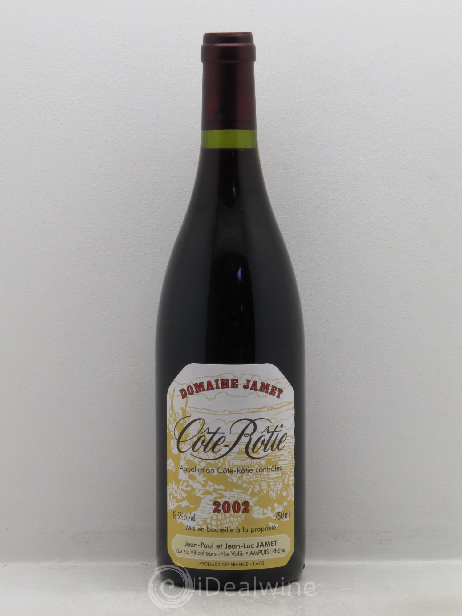 Côte-Rôtie Jamet (Domaine) 2002 - Lot de 1 bouteille - 0