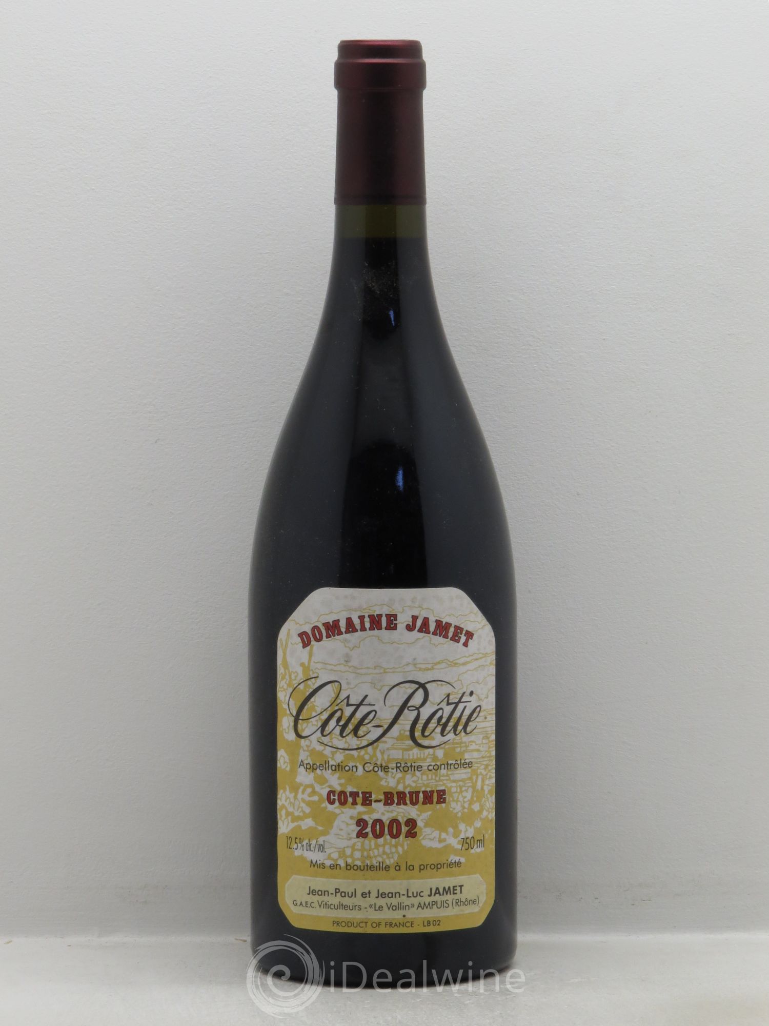 Côte-Rôtie Côte Brune Jamet (Domaine) 2002 - Lot de 1 bouteille - 0