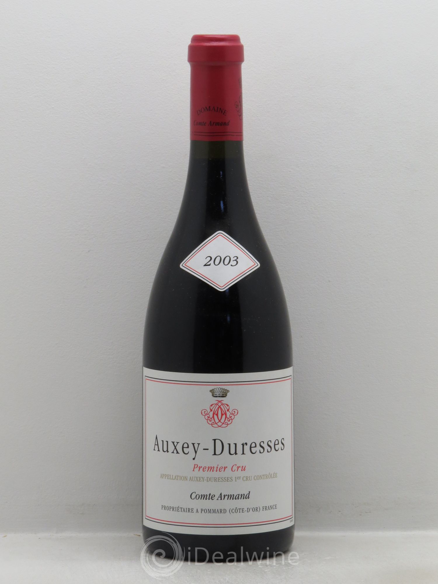 Auxey-Duresses 1er Cru Comte Armand 2003 - Lot de 1 bouteille - 0