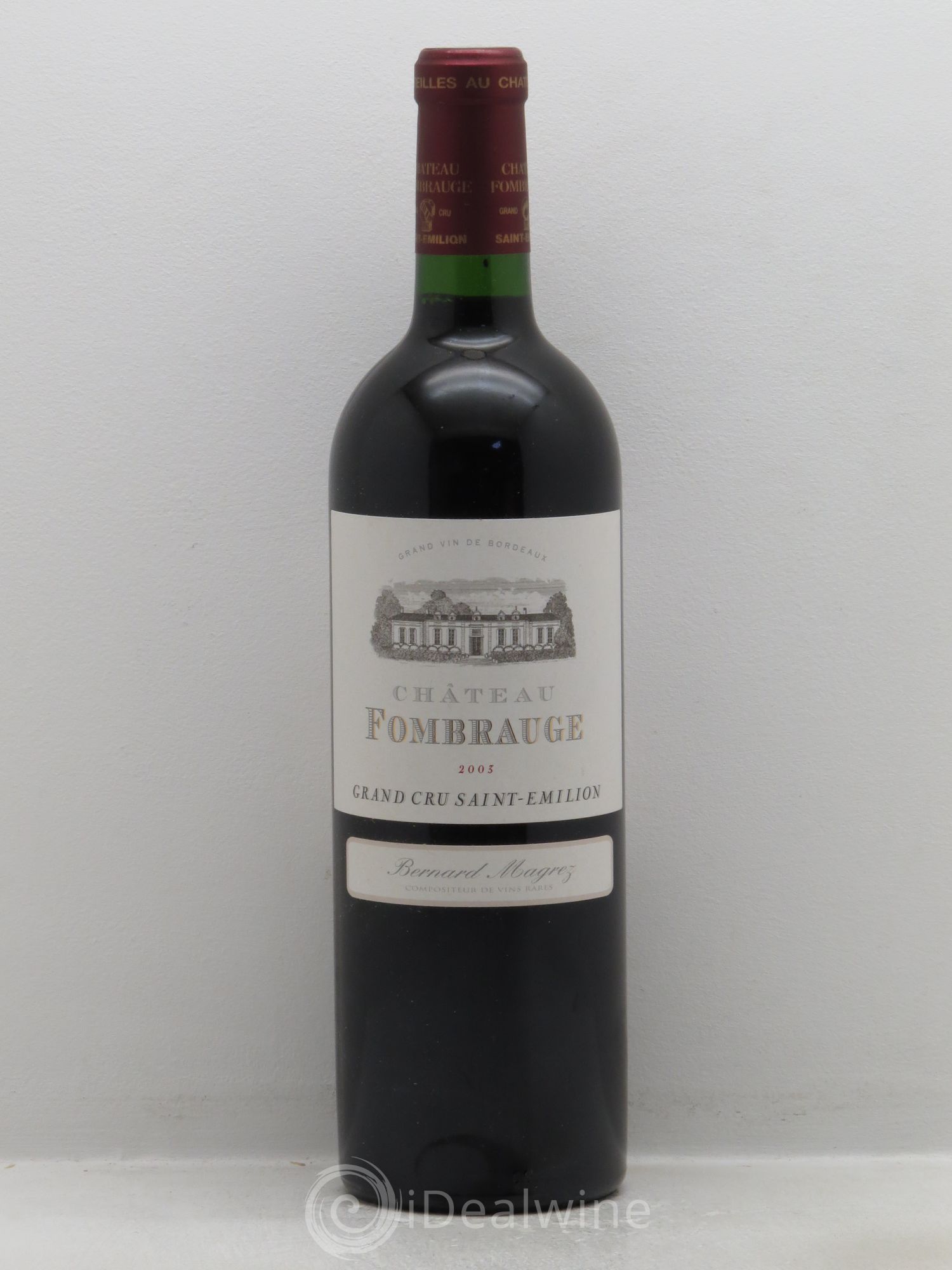 Château Fombrauge Grand Cru Classé 2003 - Lot de 1 bouteille - 0