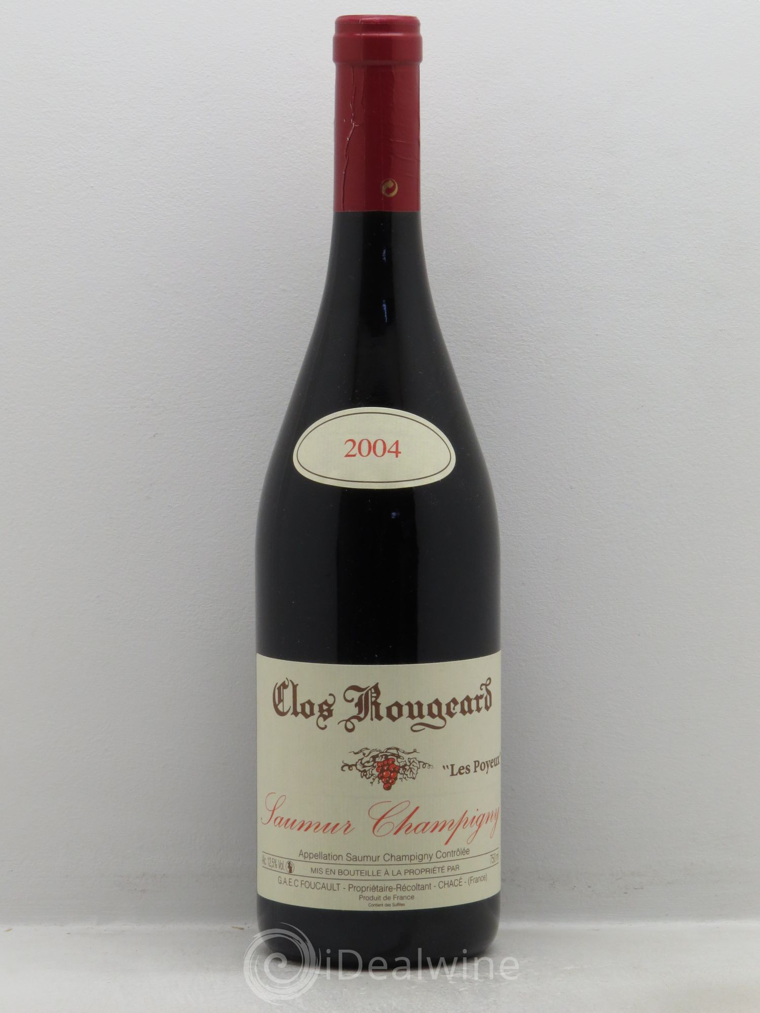Saumur-Champigny Les Poyeux Clos Rougeard 2004 - Lot de 1 bouteille - 0
