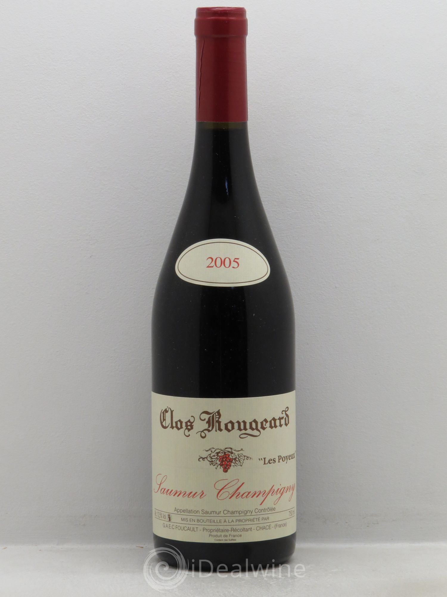 Saumur-Champigny Les Poyeux Clos Rougeard 2005 - Lot de 1 bouteille - 0