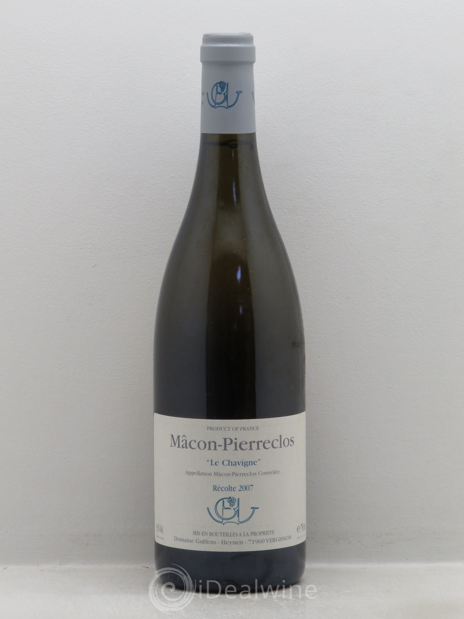Mâcon-Pierreclos Le Chavigne Guffens-Heynen 2007 - Lot de 1 bouteille - 0